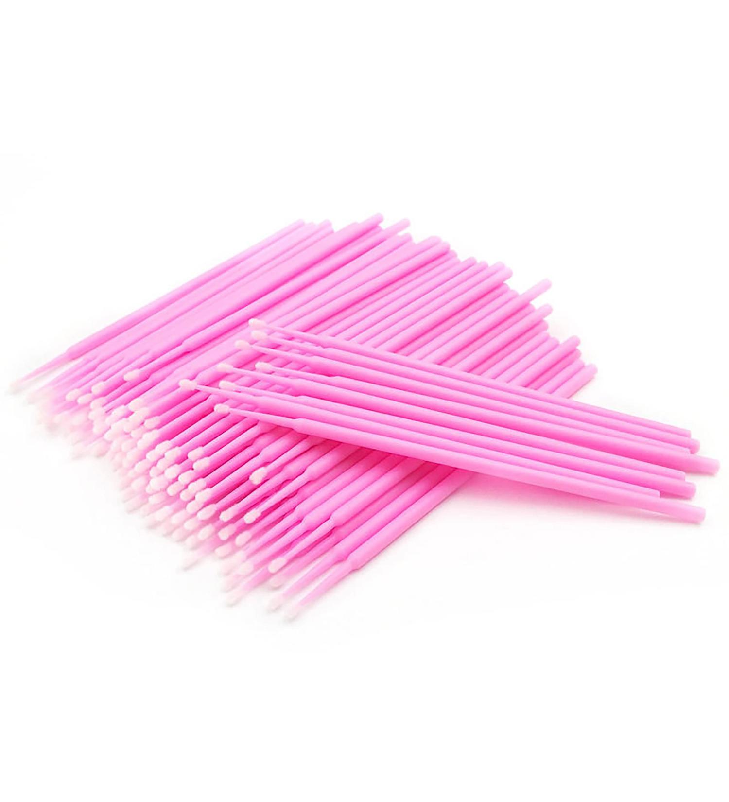 100Pcs Micropore Brushes Disposable Eyelash Applicator Micro Applicator Brushes Micro Brushes Microfibre Brushes Eyelashes Extensions Mascara Wands Brush - Buy Online on SooperMarket.com
