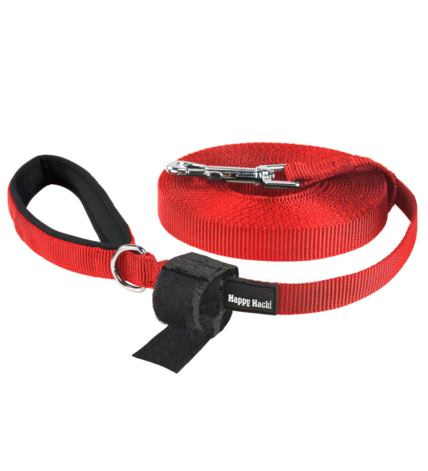 Pettom Drag Line for Dogs - 6m/10m/15m Robust Dog Leash with Padded Handle | Durable Nylon Training Line | Perfect for Cross-Country Practice - Buy Online on SooperMarket.com