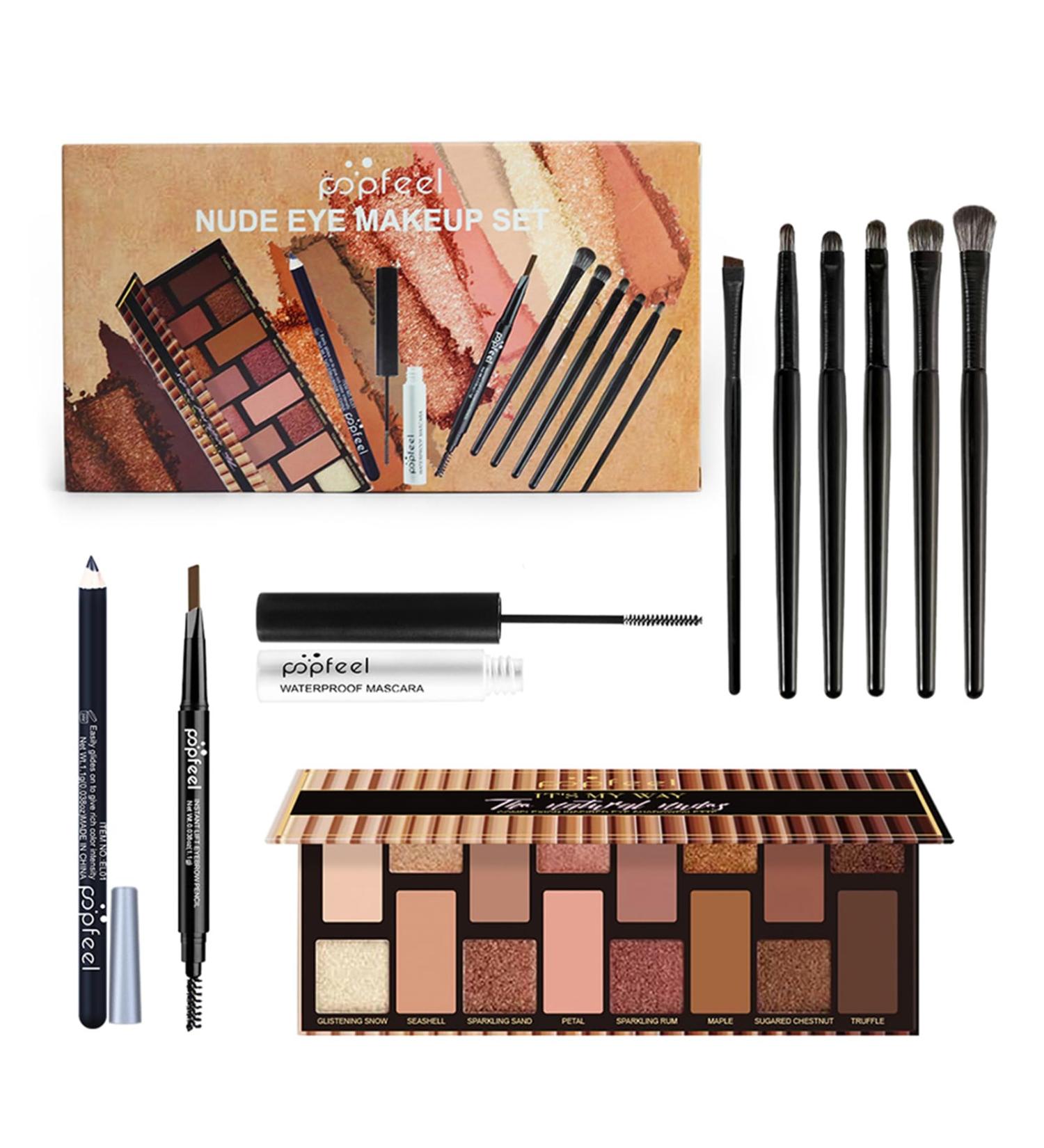 All-in-One Professional Makeup Kit for Women | Holiday Makeup Gift Set | Eyeshadow Lipstick Blush & More | Perfect Xmas Essential Bundle - Buy Online on SooperMarket.com