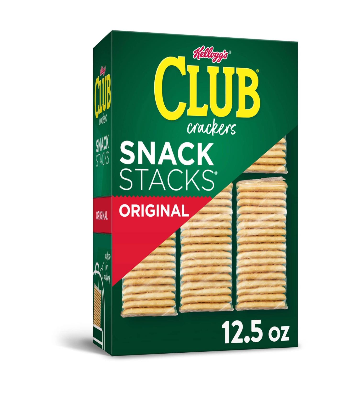 Club Crackers Lunch Snack Packs - Original Flavor - 12.5oz Box (6 Stacks) | Perfect Office and Kids Snacks - Buy Online on SooperMarket.com