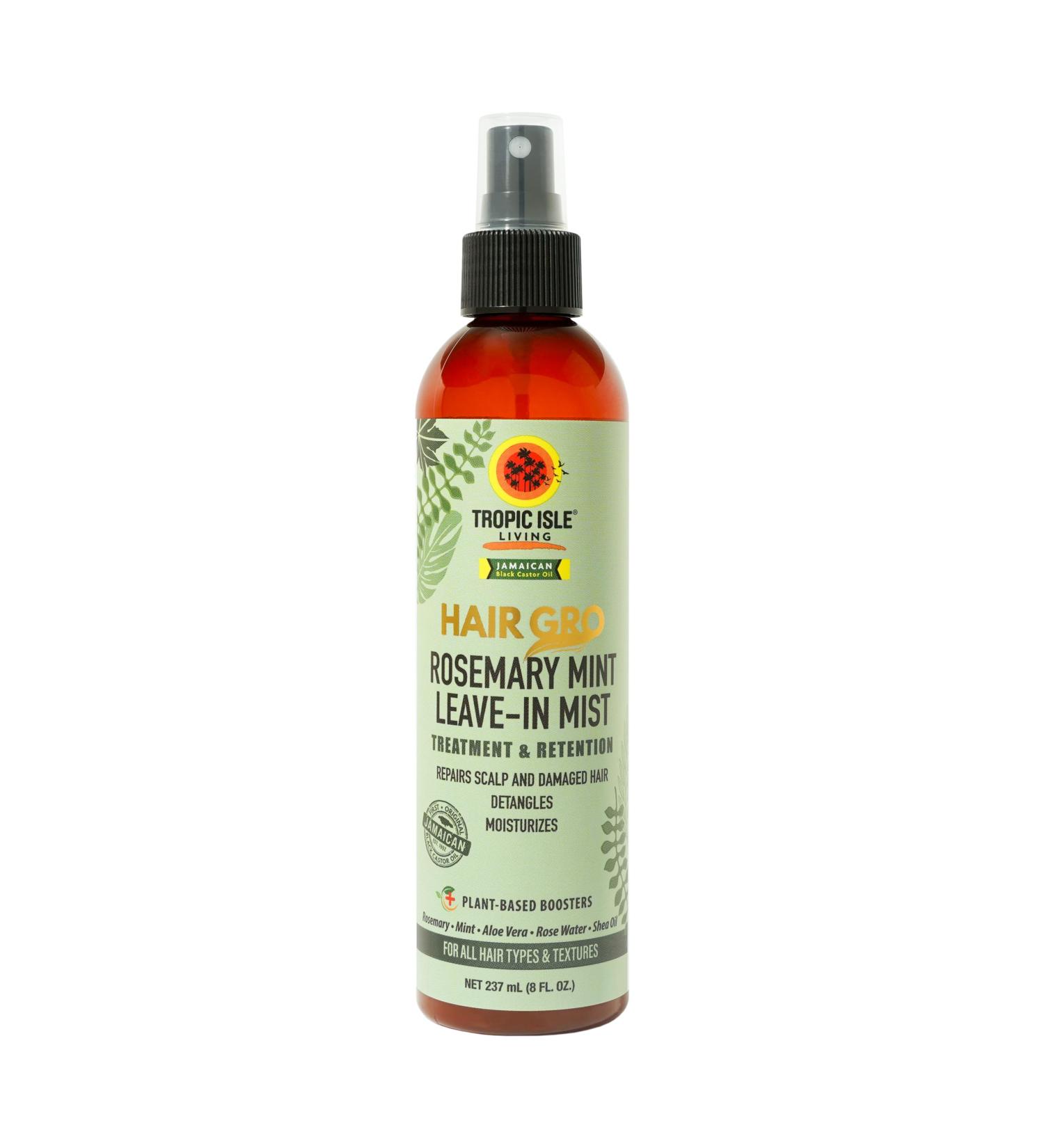 Tropic Isle Living Rosemary Mint Leave-In Conditioner 8oz - Natural Detangler Moisturizer & Scalp Repair for All Hair Types - Cruelty-Free Hair Care - Buy Online on SooperMarket.com