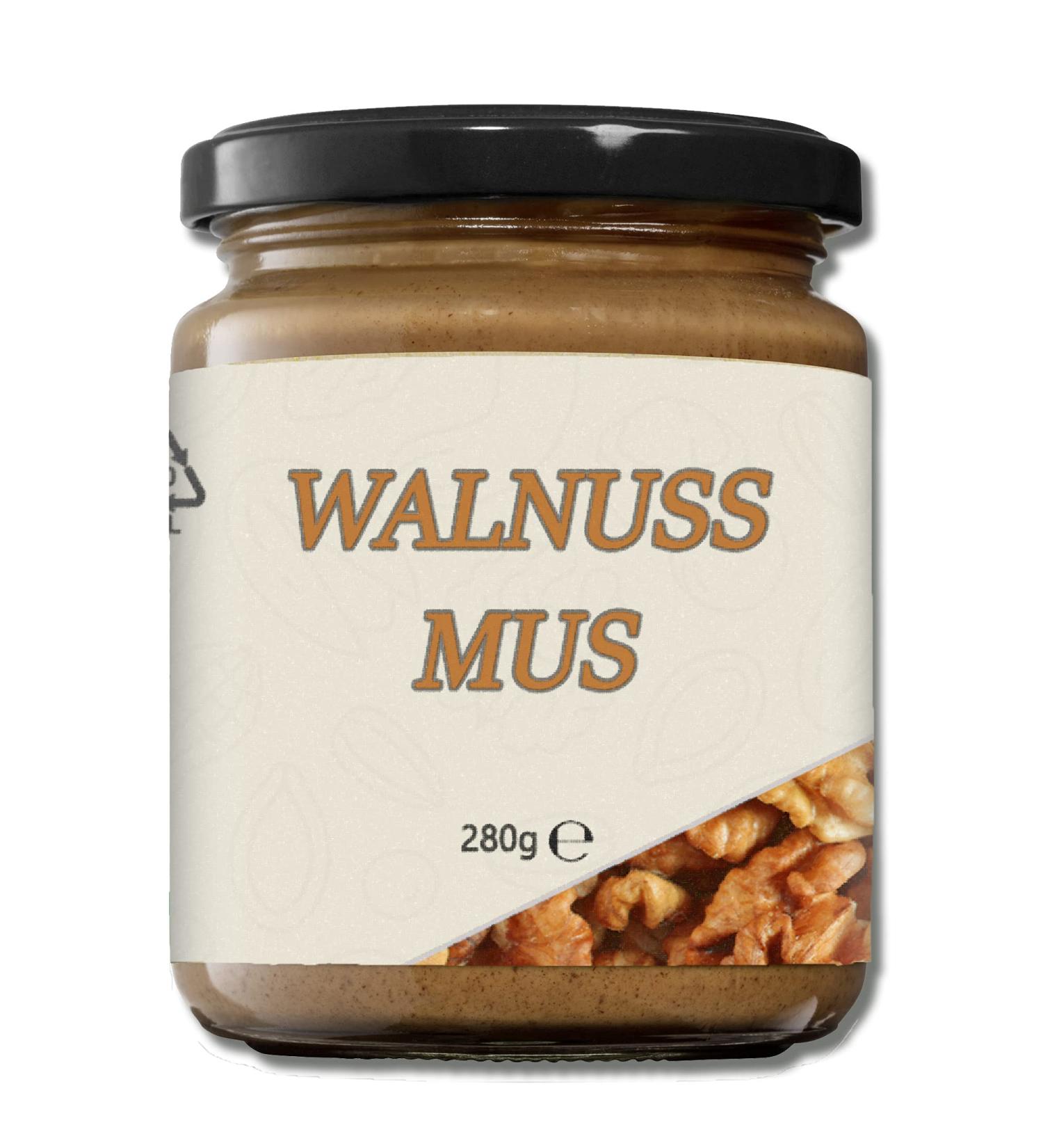 Mynatura Walnuss Must I Spread | Fresh Walnut Nut Butter | Healthy Snack & Bread Spread | 2x280g Glass Jars - Buy Online on SooperMarket.com