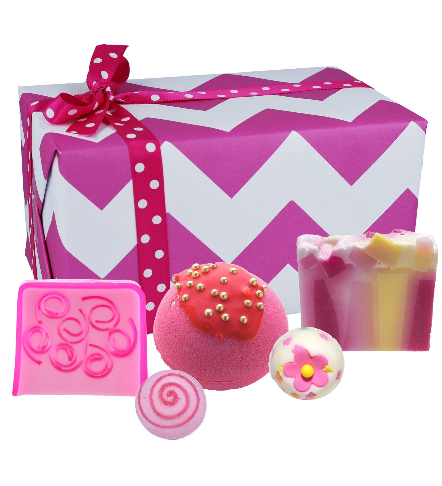 Buy Bomb Cosmetics Glitter Gift Set - Handmade 5 Pack Bath & Body - Perfect for Gifting | International Shipping - Buy Online on SooperMarket.com