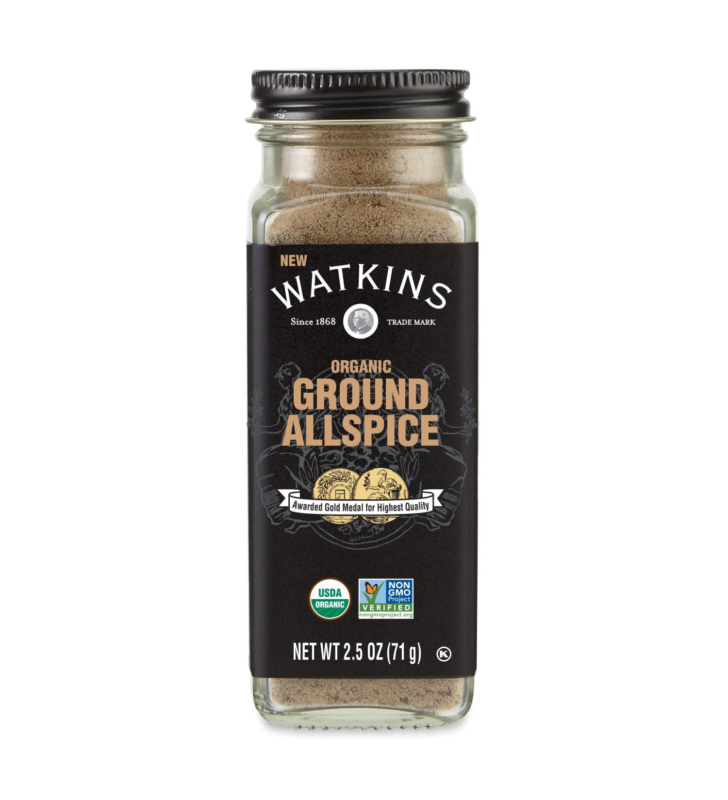 Organic Watkins Ground Allspice - 2.5 oz | Premium Quality Spice | 1-Pack - Buy Online on SooperMarket.com