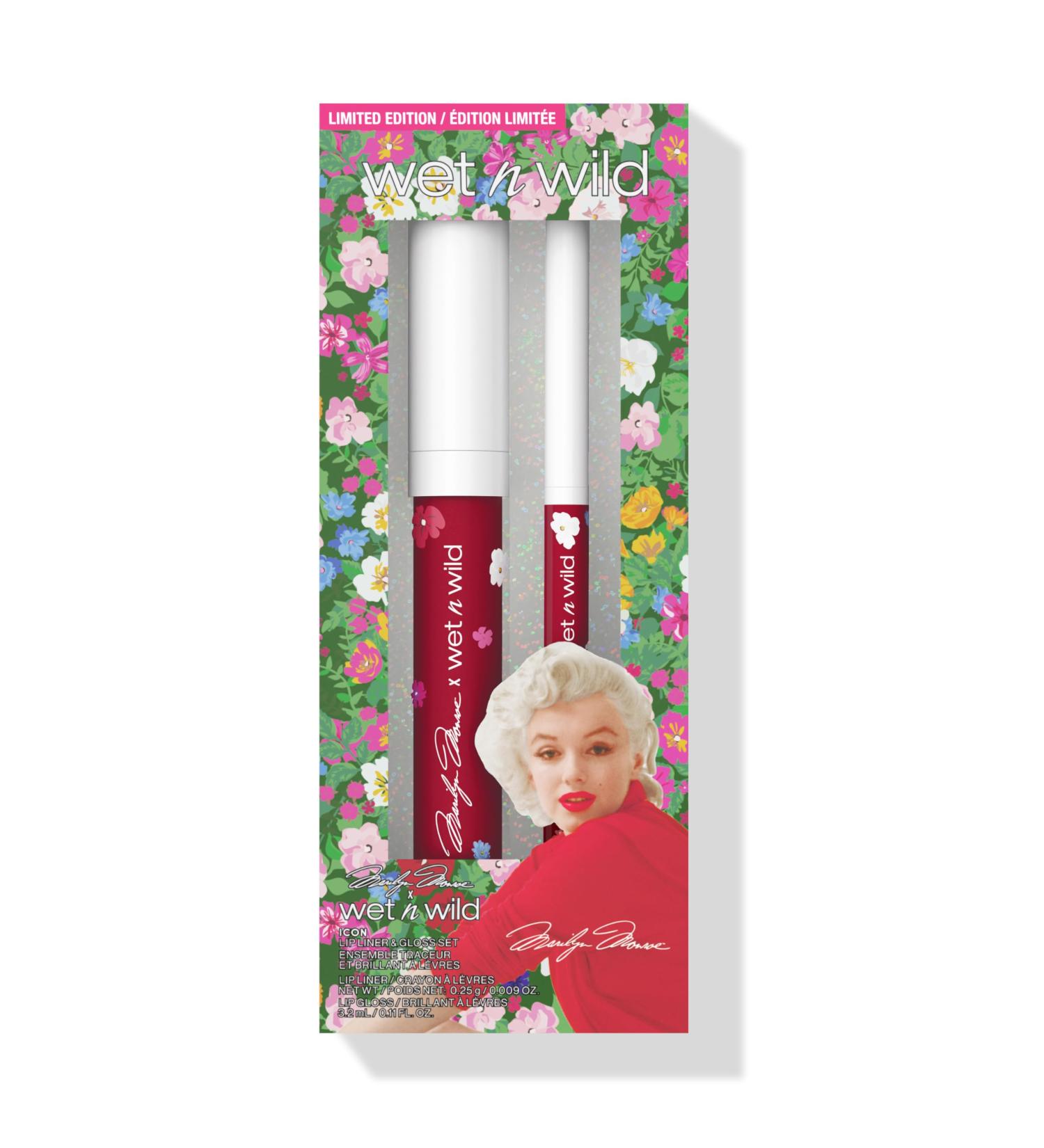 Shop Wet N Wild Marilyn Monroe Collection Icon Lip Liner & Gloss Set - International Shipping Available - Buy Online on SooperMarket.com