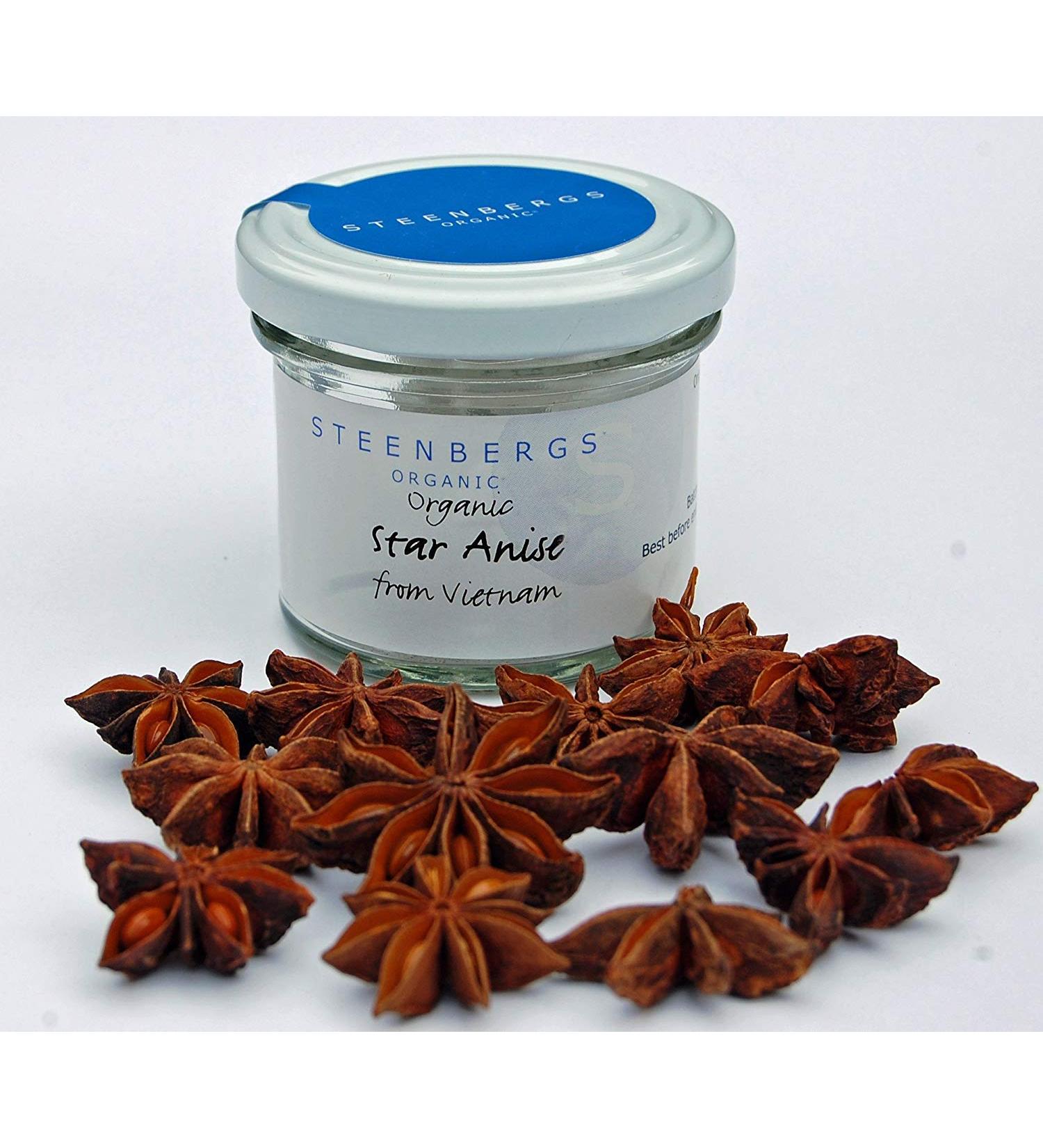 Steenbergs Organic Star Anise Standard Jar - 18g