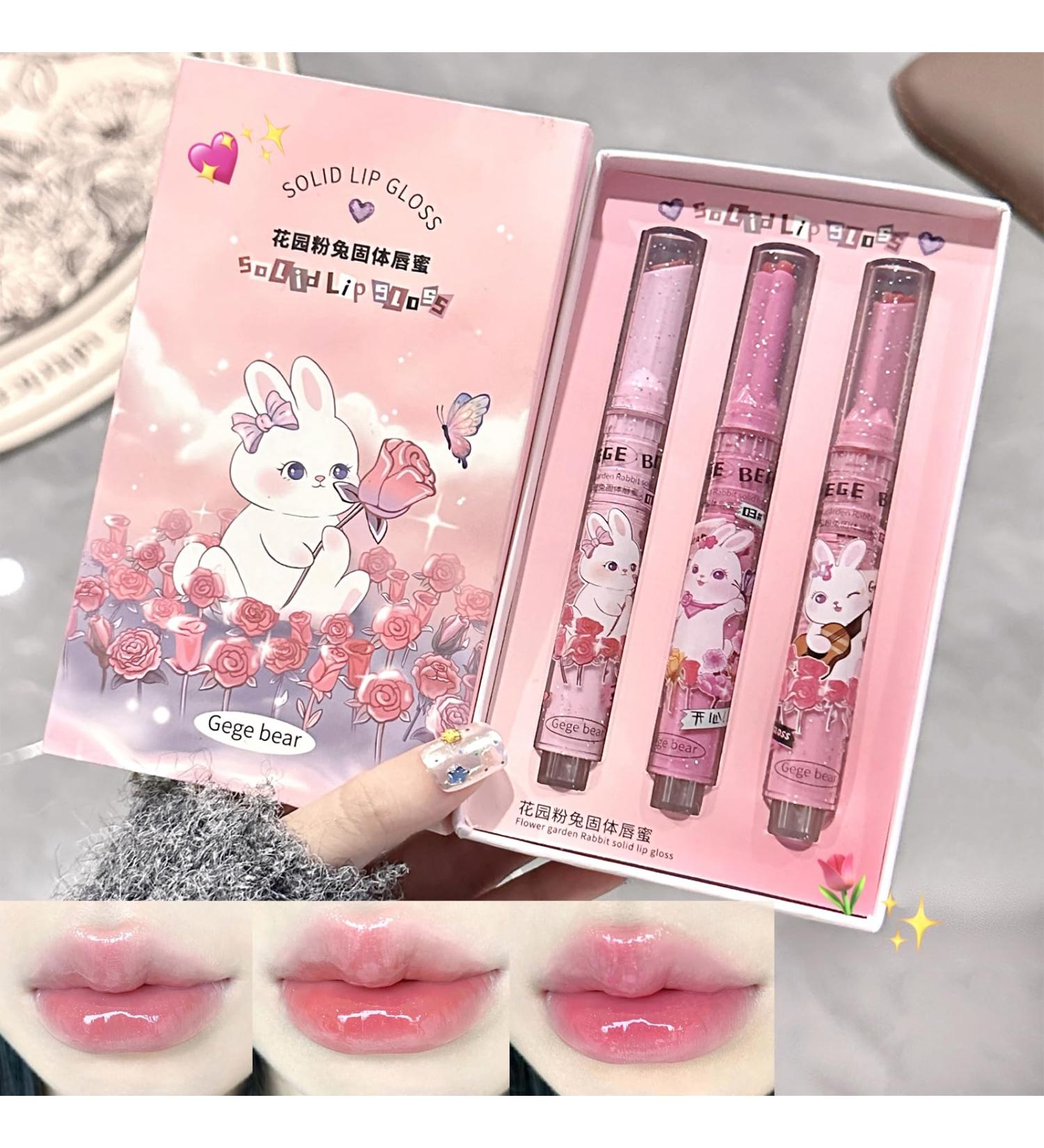 Mrettick Heart Shape Jelly Lipstick - Long-Lasting Moisturizing Lip Stain | Hydrating Tinted Lip Gloss for Non-Sticky Glamour - Buy Online on SooperMarket.com