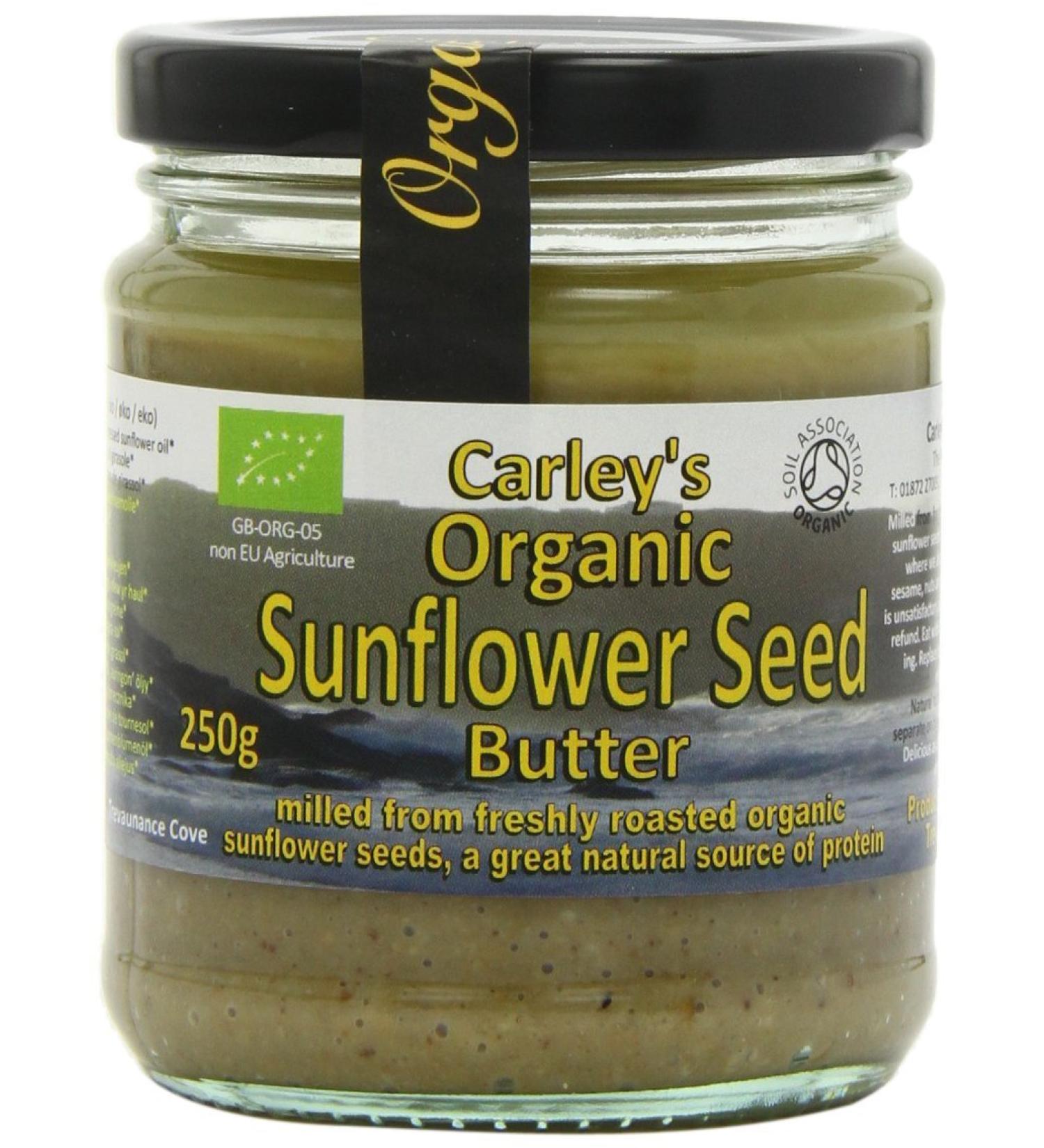 Carley's Organic Sunflower Seed Butter 250g - Buy Online on SooperMarket.com