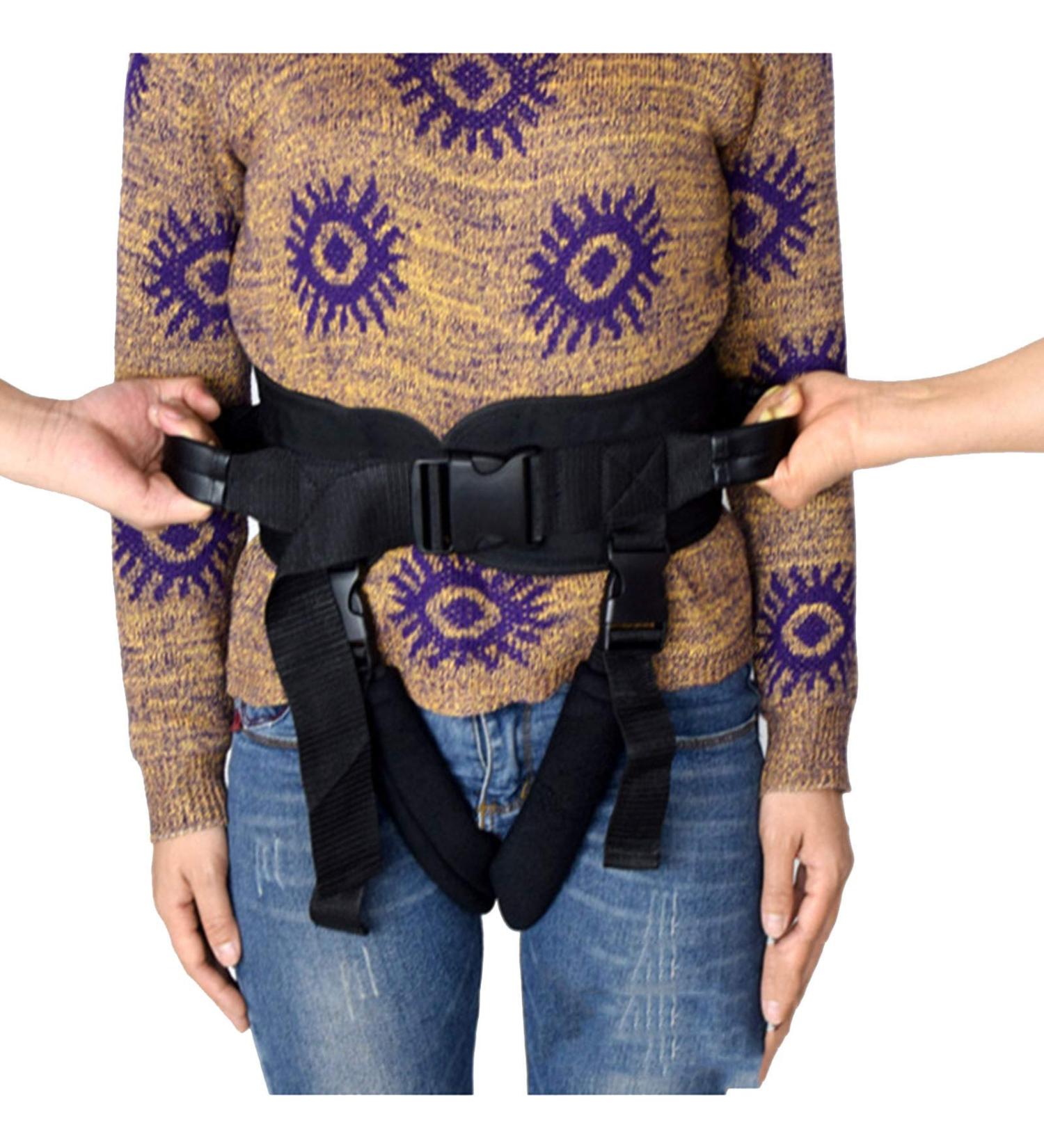 Transfer Belt with Handles Leg Loops Metal Buckle Medical Nursing for Seniors Medical Nursing Safety Assist Training Device Walking Standing Rehabilitation Belt M - Buy Online on SooperMarket.com