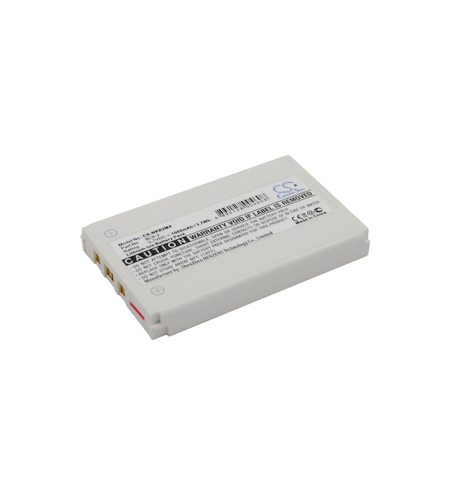 BLB-2 1000mAh Battery for Nokia 8310 8210 8910 6590 & More - Compatible High-Performance International Shipping - Buy Online on SooperMarket.com