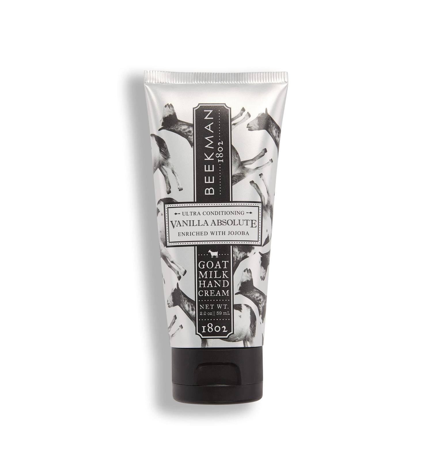 Beekman 1802 Pure Goat Milk Hand Cream - Moisturizing Lotion for Dry and Sensitive Skin - Anti-aging Hydration - Cruelty Free Vanilla Absolute - 2 Fl Oz - Buy Online on SooperMarket.com
