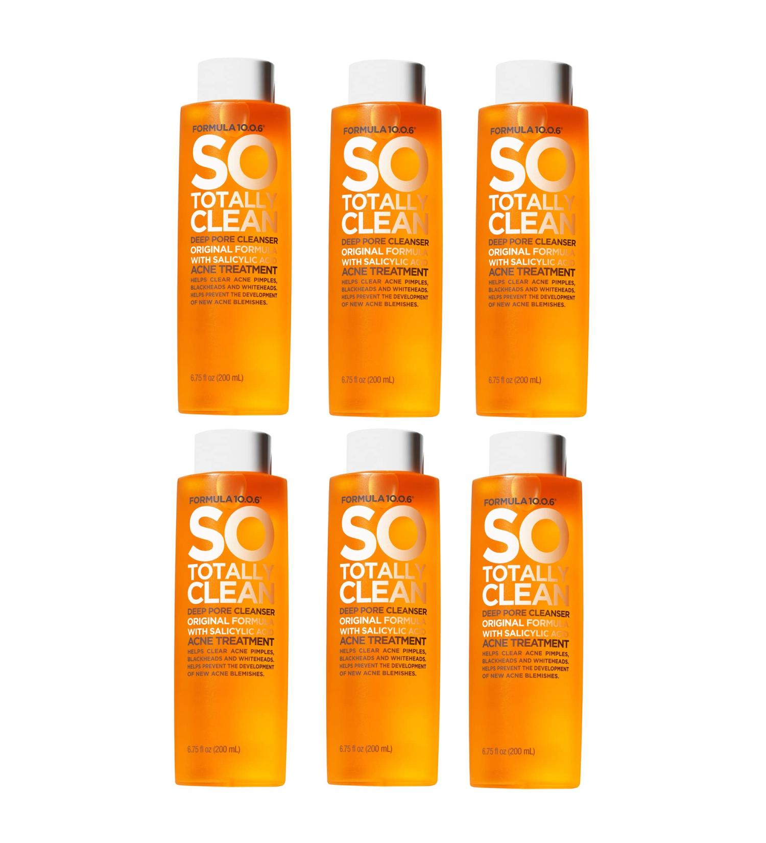 Formula 10.0.6 So Totally Clean Deep Pore Cleanser - 6 Pack - Buy Online on SooperMarket.com