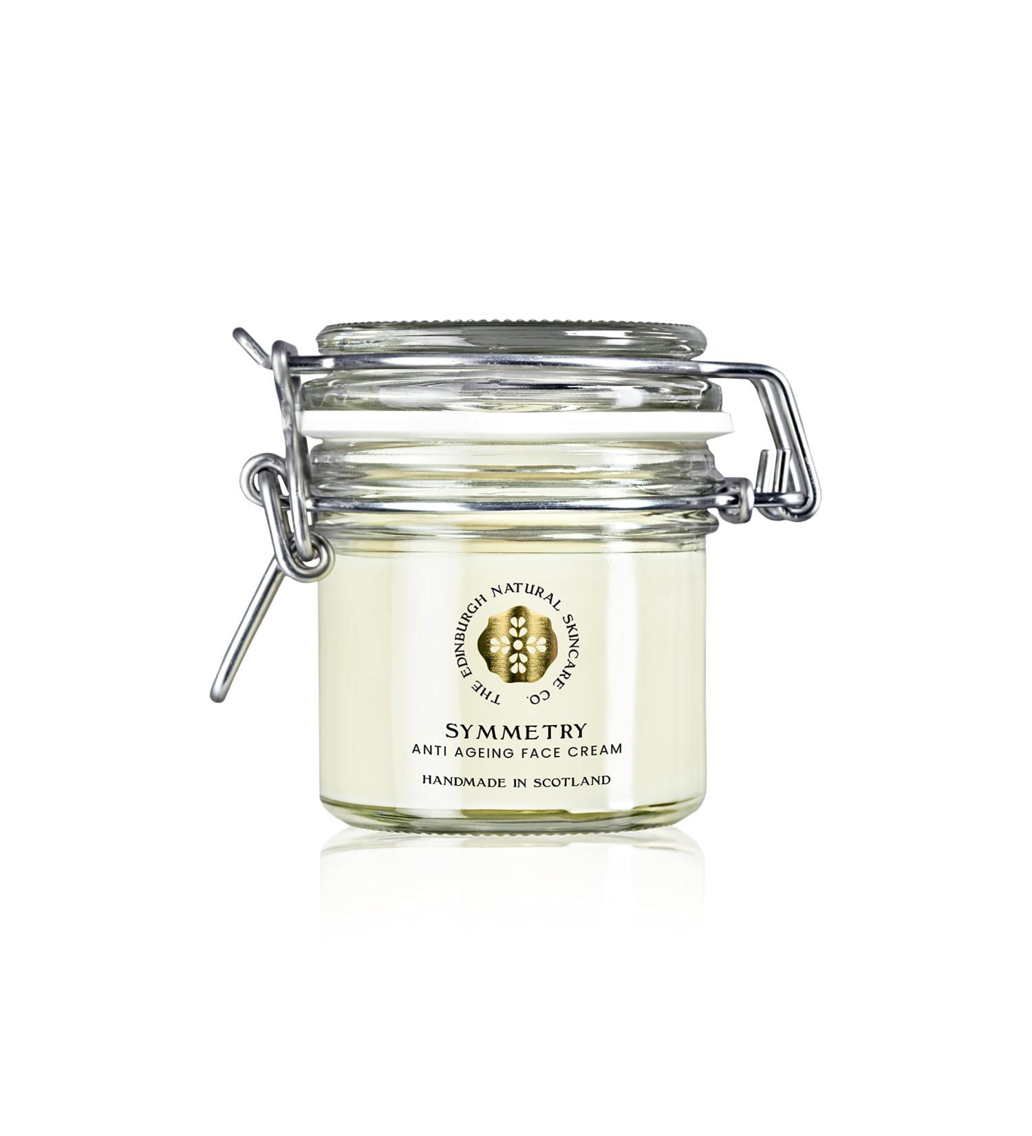 Symmetry Anti-Ageing Face Cream - Nourishing Moisturiser with Coconut Oil & Shea Butter | Revitalize Skin & Reduce Fine Lines | Edinburgh Skincare - Buy Online on SooperMarket.com