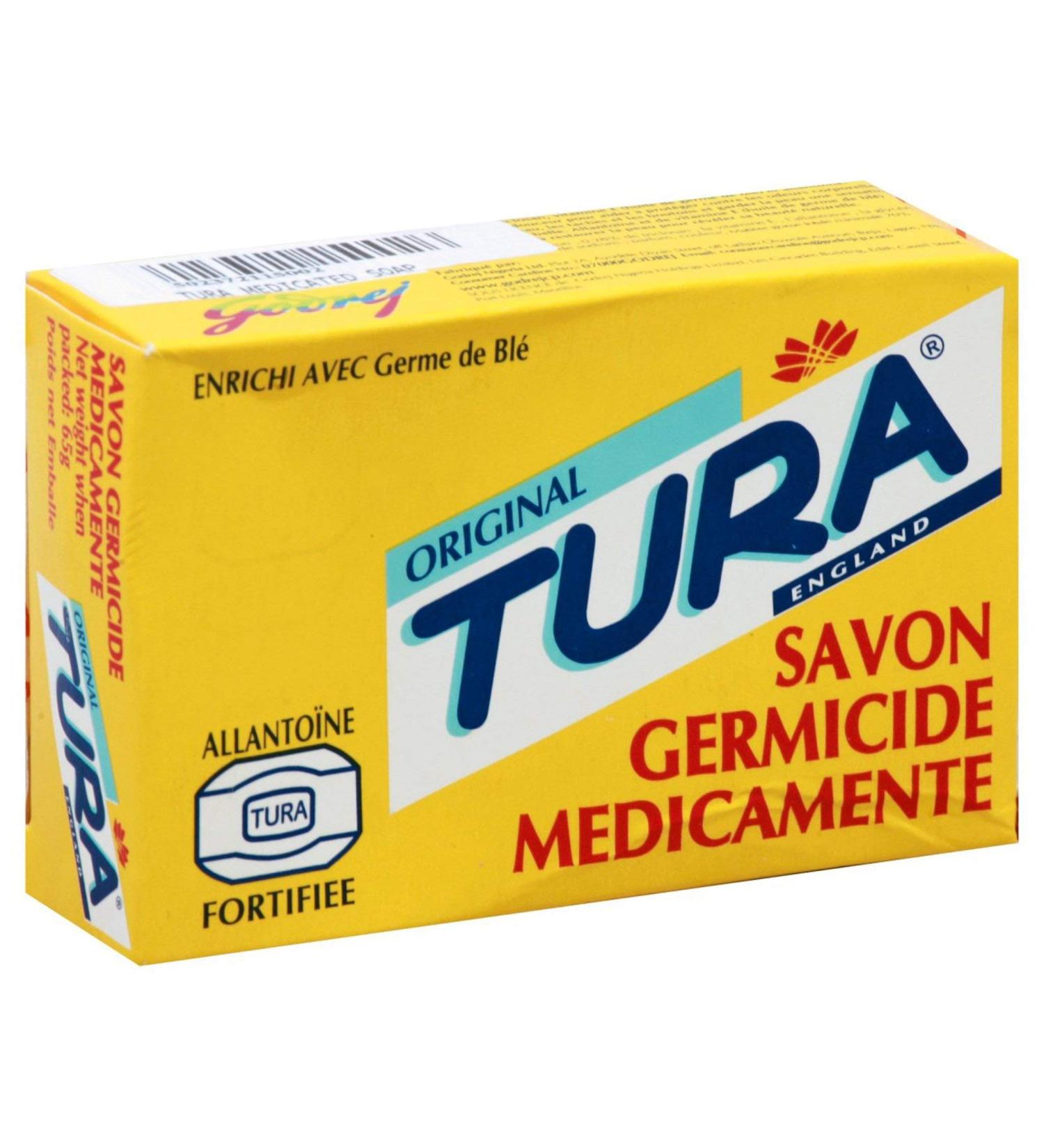Tura Savon Germicide Medicament Soap 70 g by Tura
