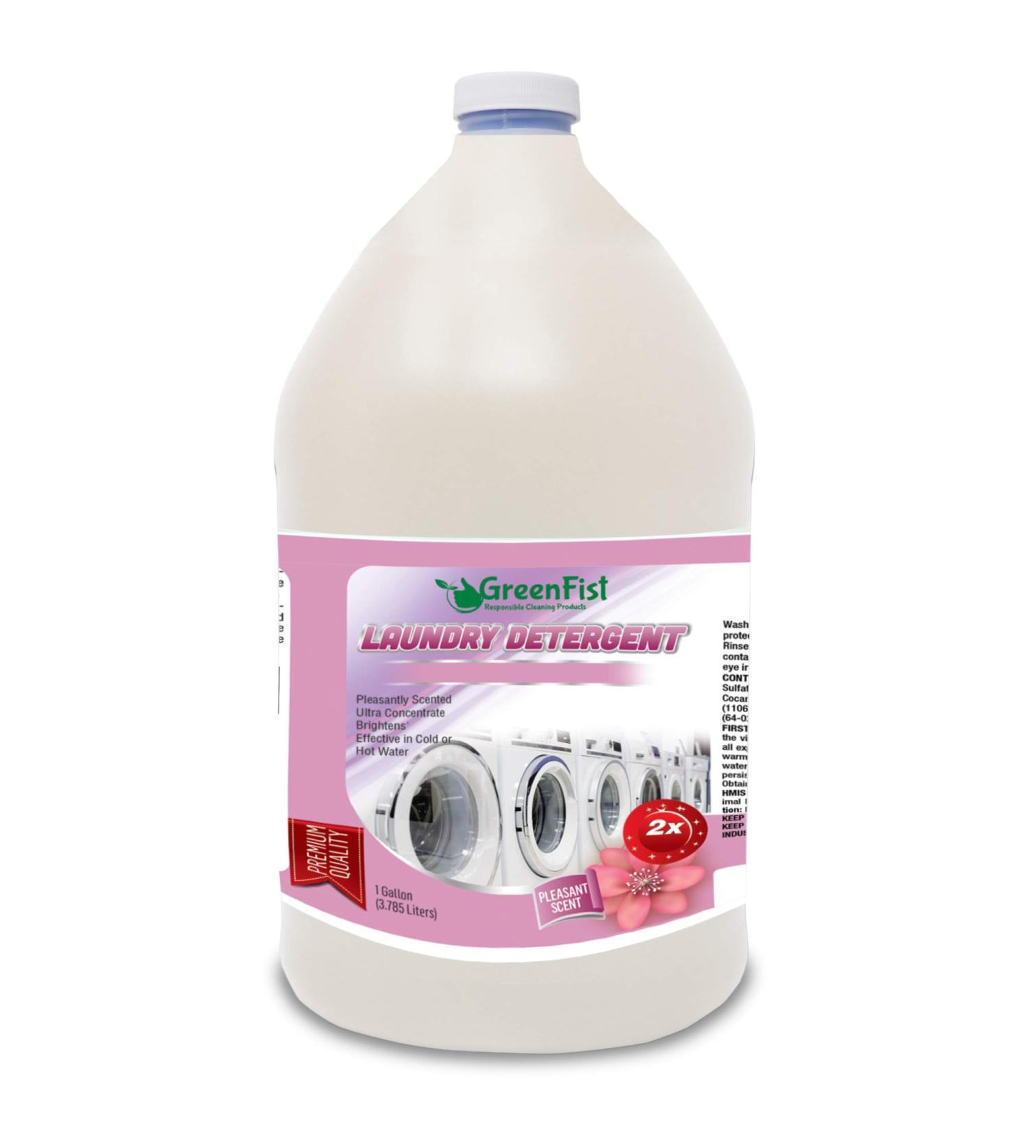 Buy GreenFist Liquid Laundry Detergent 80 Loads - Fresh Scent 128 oz (1 Gallon) | International Shipping Available - Buy Online on SooperMarket.com