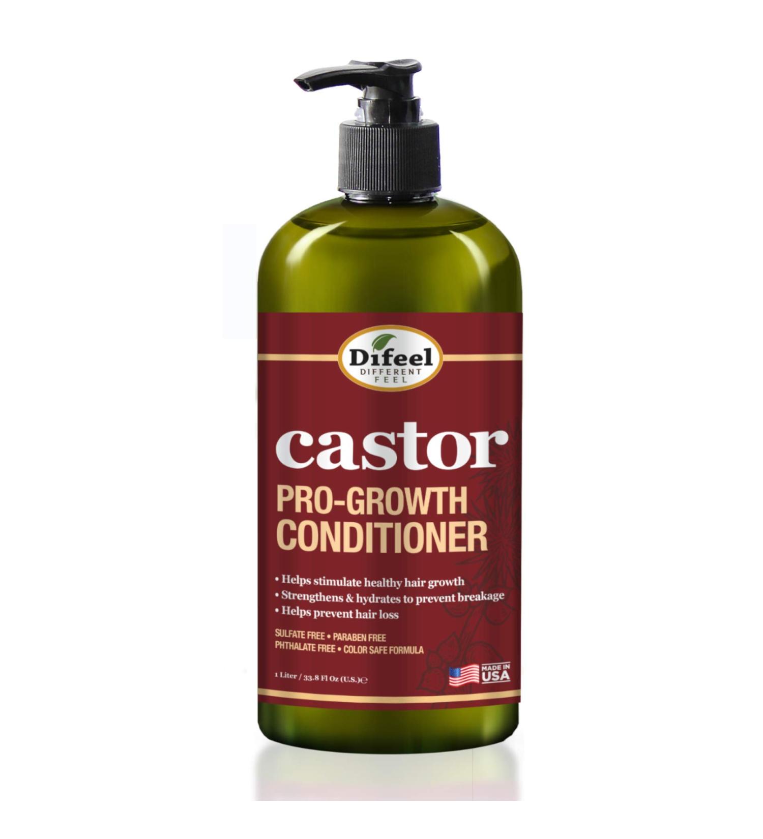 Difeel Castor Pro-Growth Conditioner 33.8 oz - Nourishing Formula for Healthier Hair | International Shipping Available - Buy Online on SooperMarket.com