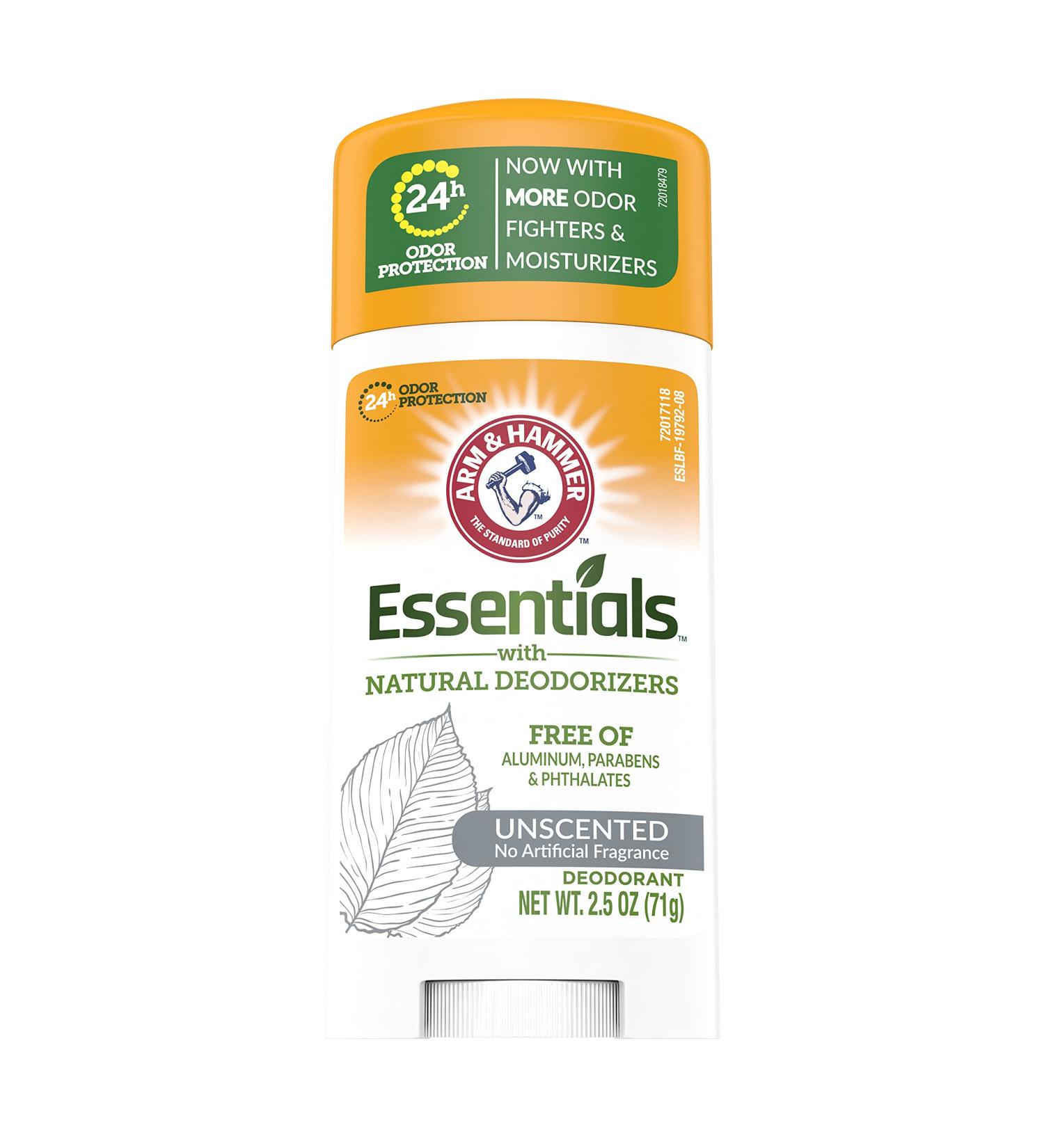 ARM & Hammer Essentials Solid Deodorant Unscented 2.5 oz (Pack of 12) - Buy Online on SooperMarket.com