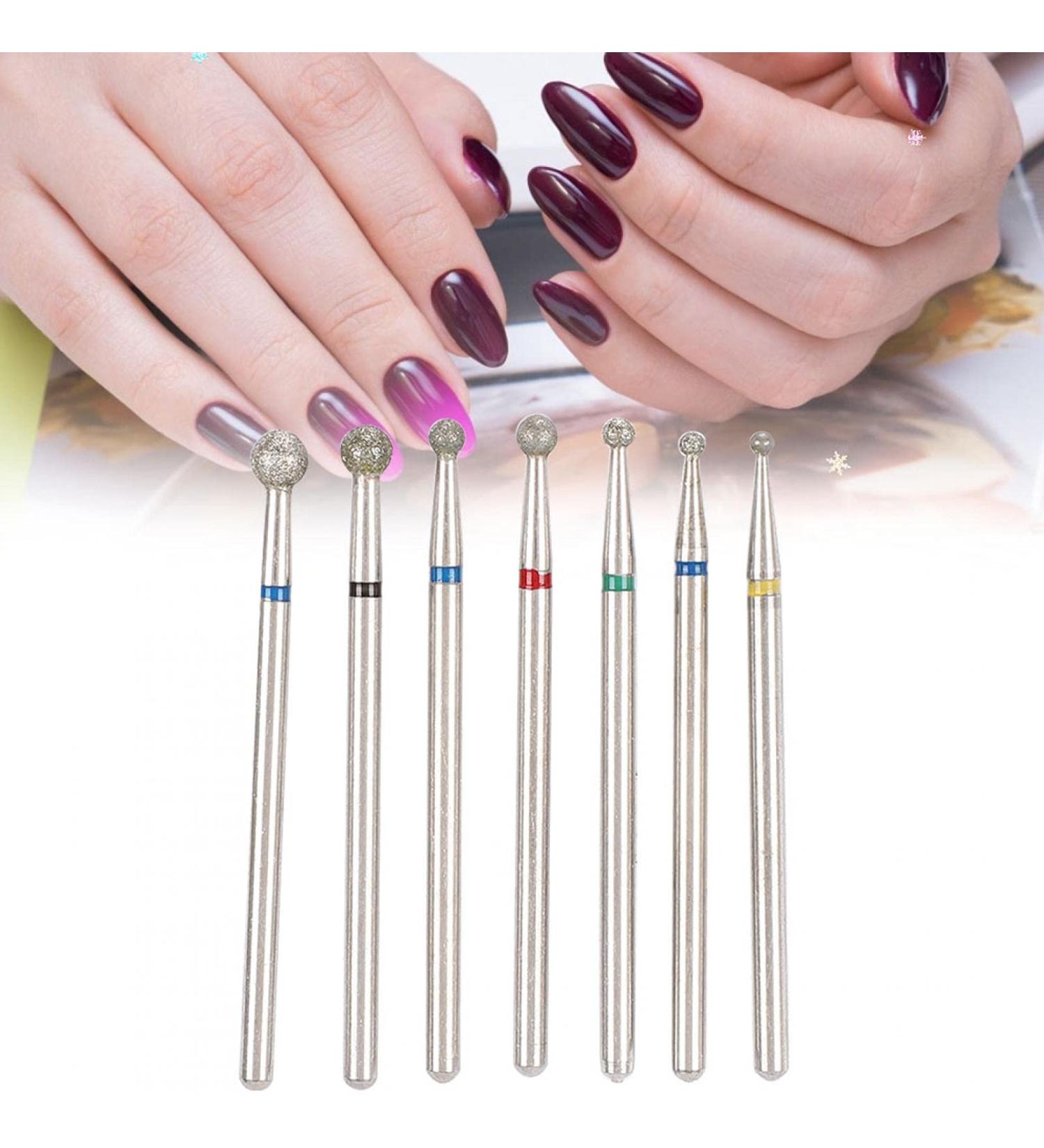 Kuuleeyn 6-Piece Nail Drill Set - Multifunctional Electric Manicure Tool for Nails Glass and Plastic - Buy Online on SooperMarket.com