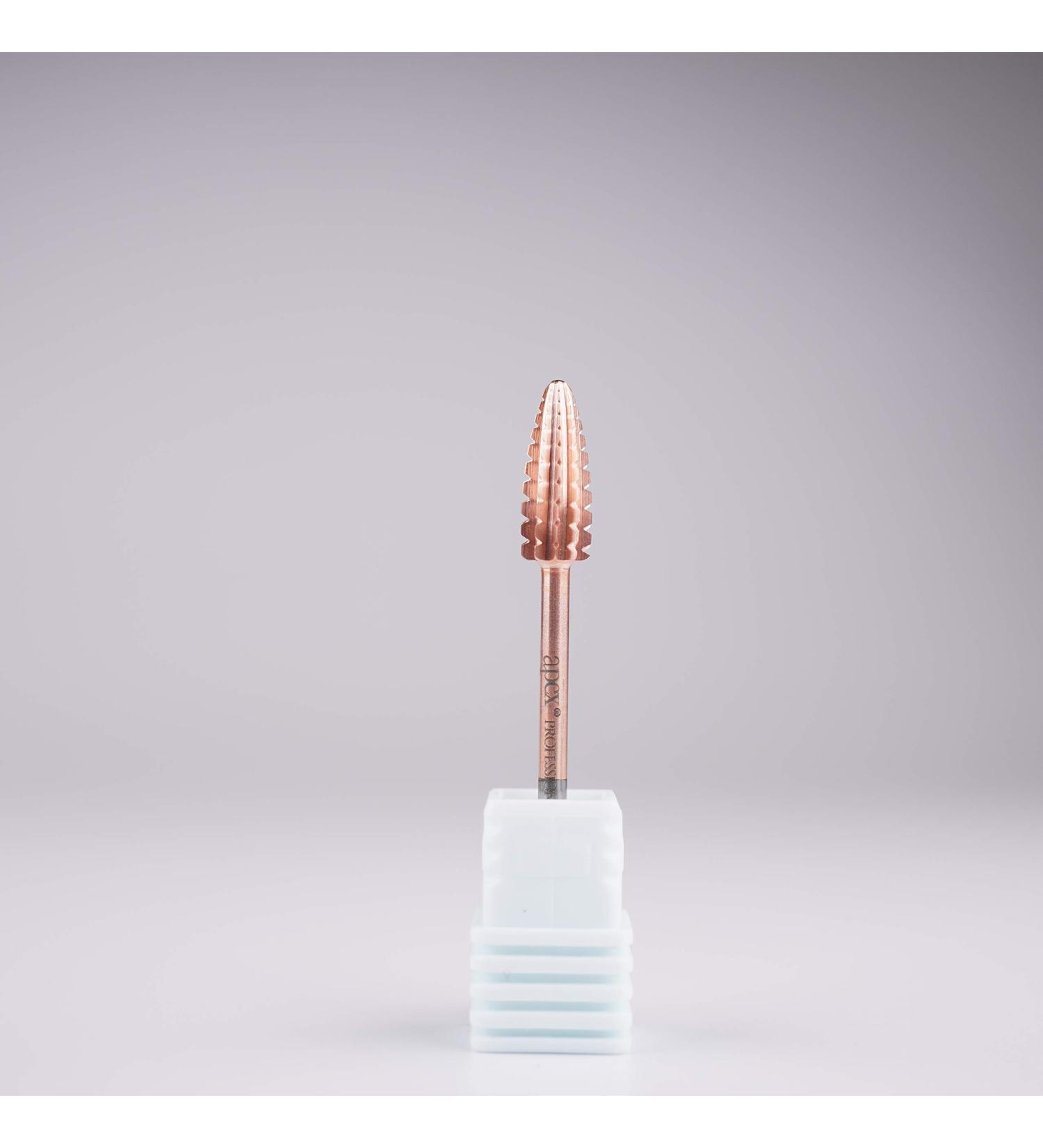 New* Apex Professional Tungsten Carbide Electric Nail Drill Bit 3/32 inch 2.35mm Shank for Gels Acrylics Nail Art Manicure Pedicure Salon Professional Nails (Typhoon 2 Way) (2X Coarse)