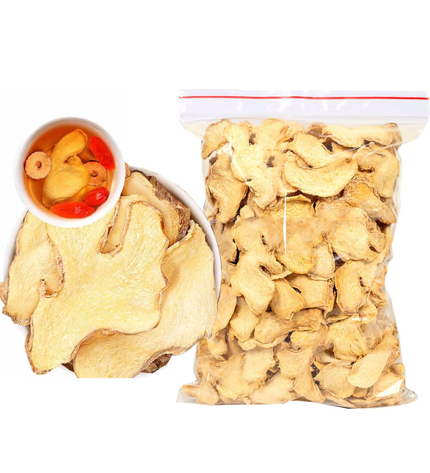 ginger sliced tea old dry ginger little turmeric Ginger shreds 7.76oz with brown sugar red dates wolfberry ginger tea drink water 220g - Buy Online on SooperMarket.com