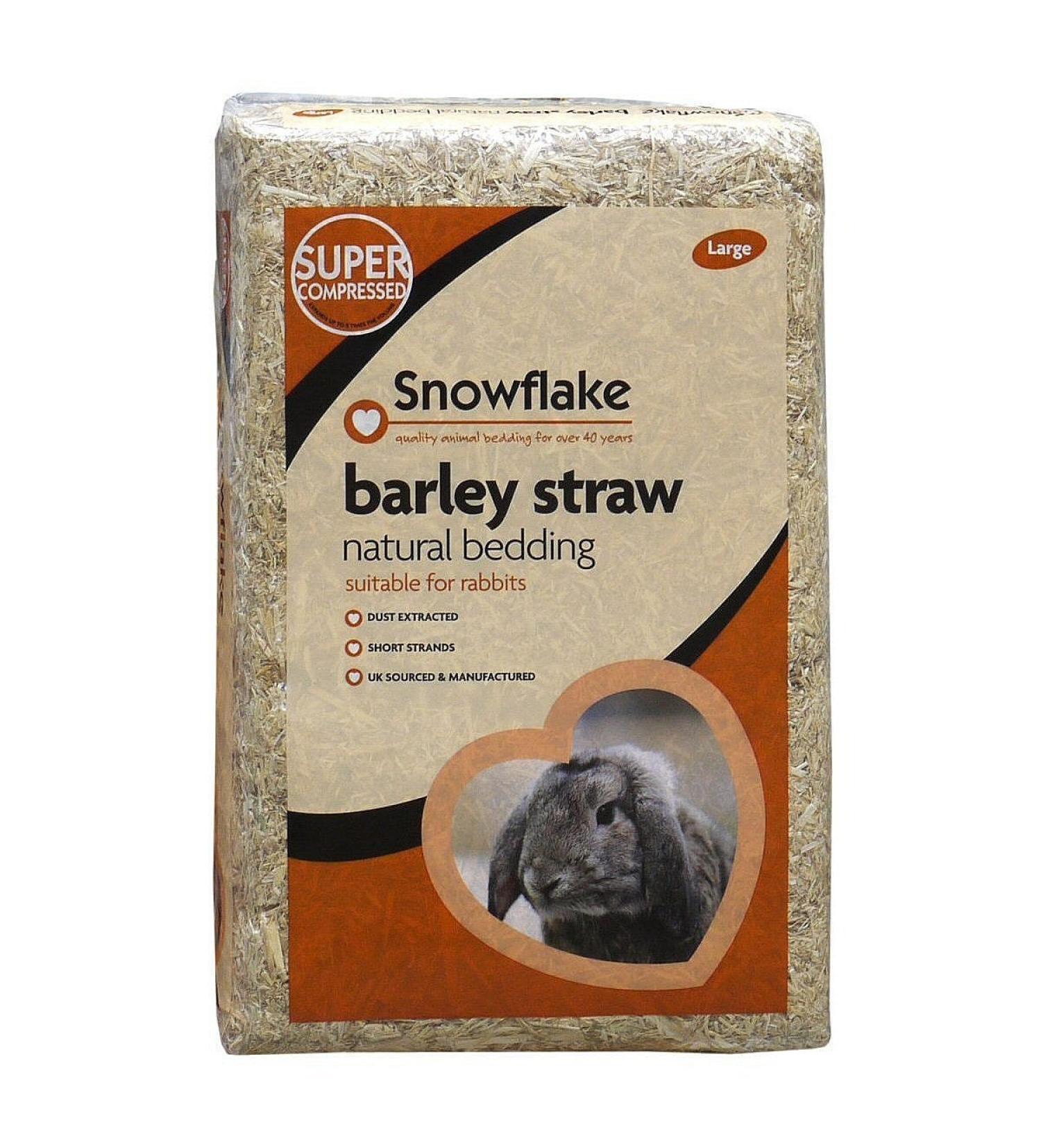Snowflake Barley Straw Large
