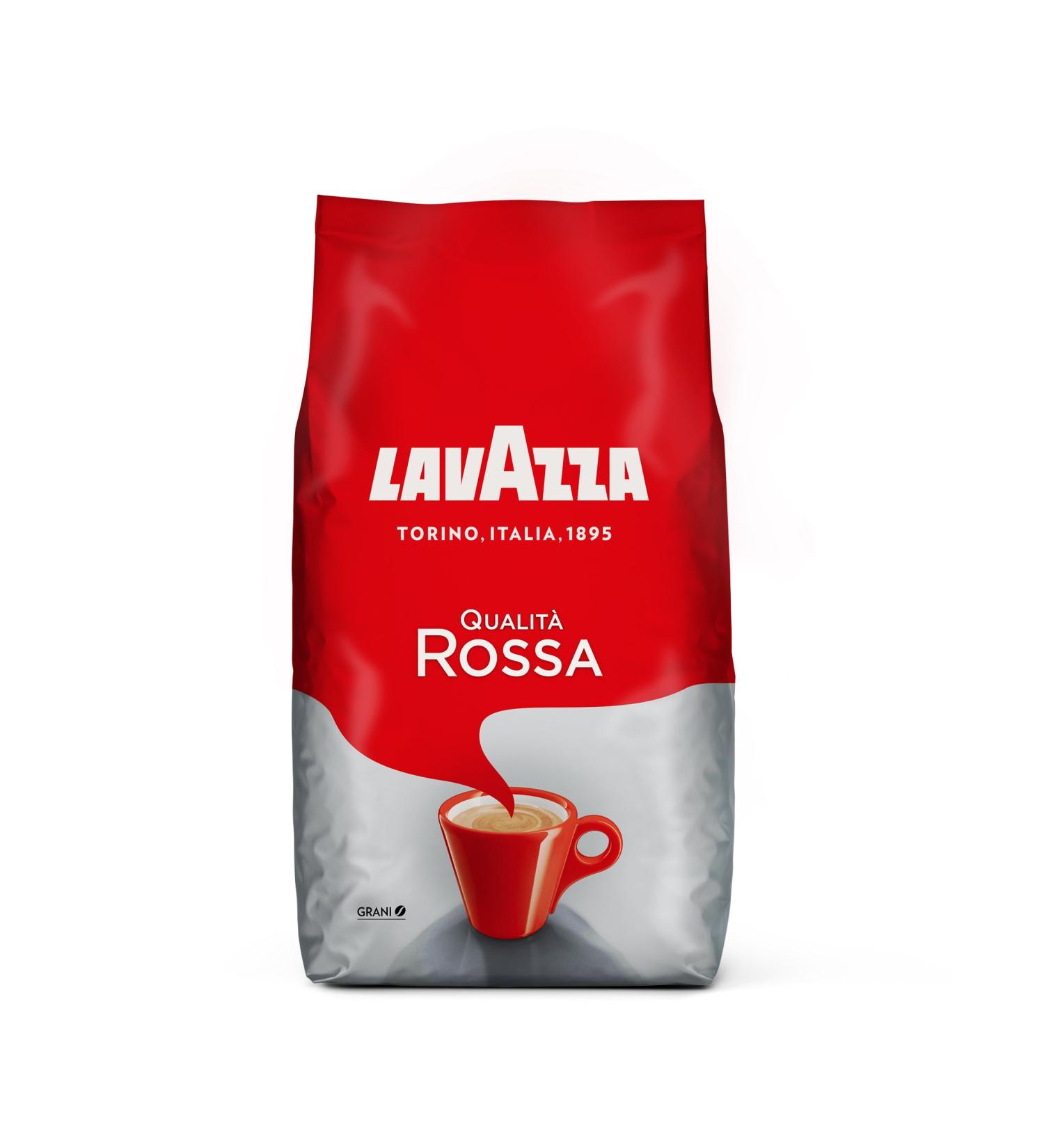 Lavazza Qualita Rossa Coffee Beans 1000g - Authentic Italian Blend 1kg (Pack of 1) - Buy Online on SooperMarket.com