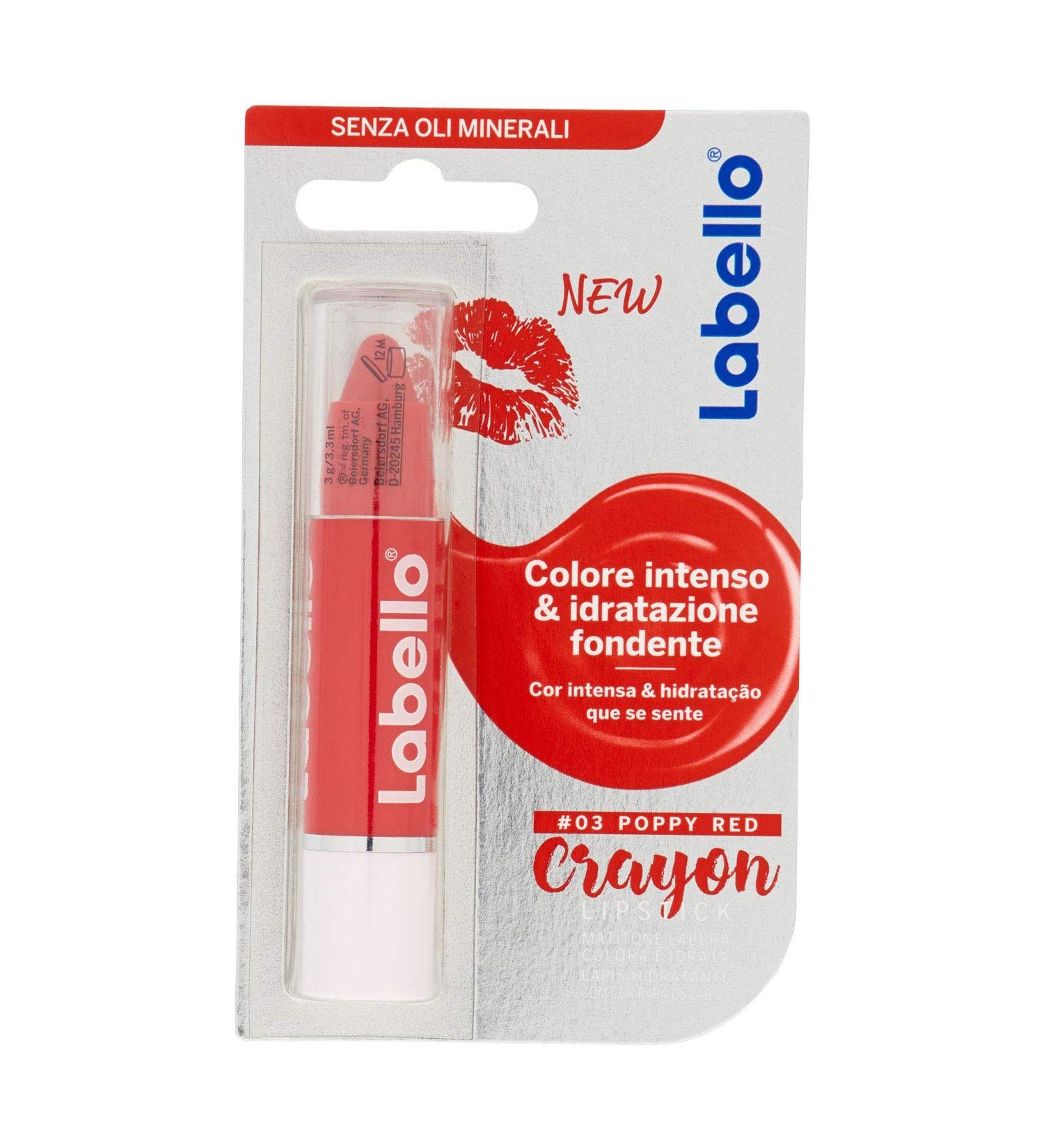 Buy Crayon Stick Poppy Red - High-Quality Vibrant Art Supplies | International Shipping Available - Buy Online on SooperMarket.com