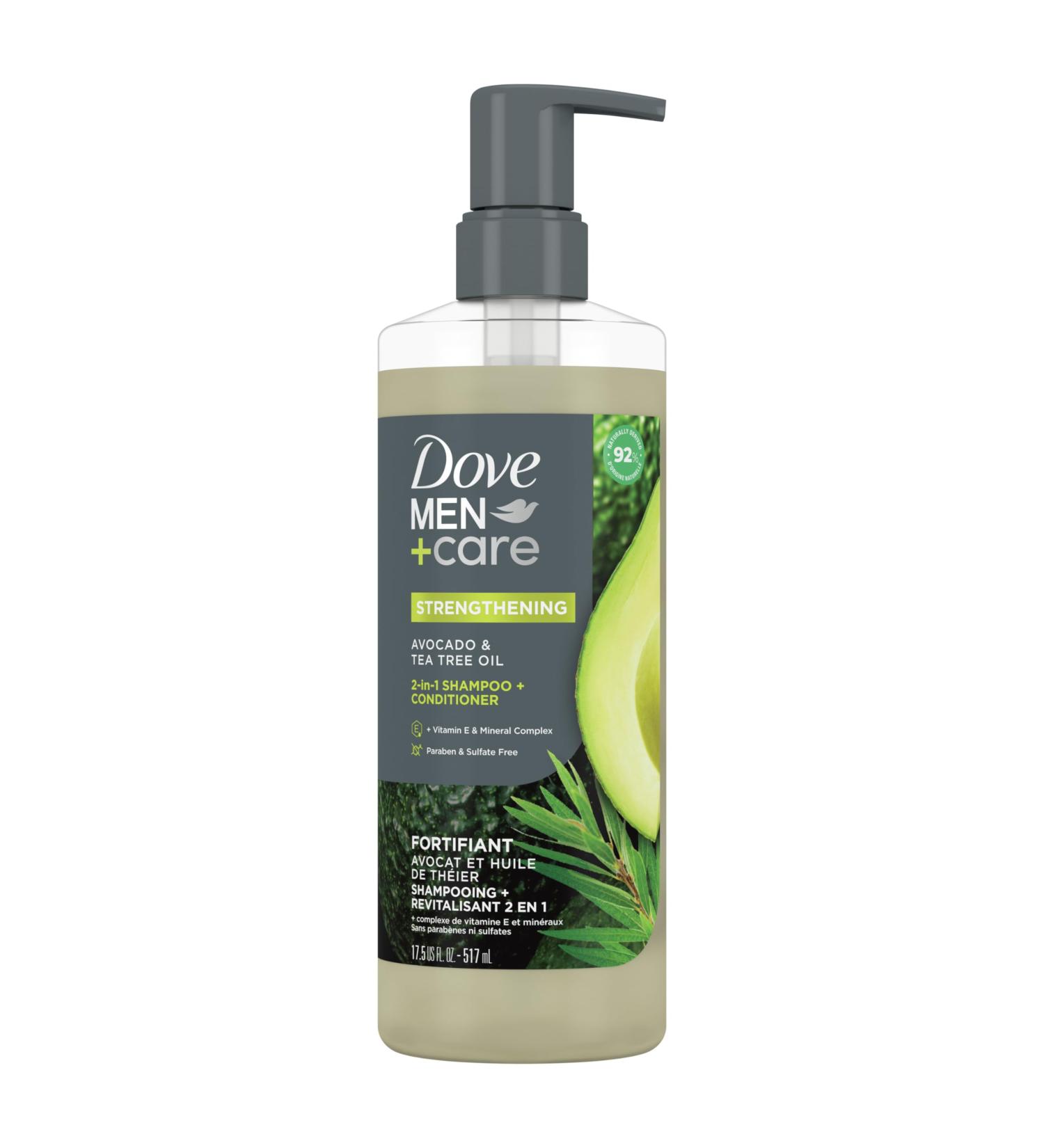 DOVE MEN 2in1 Pro Strength Shampoo & Conditioner - 17.5 oz | International Shipping Available - Buy Online on SooperMarket.com