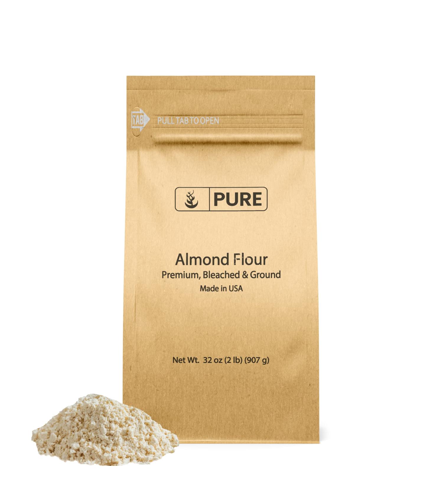 Paleo and Keto Friendly Almond Flour (2 lb) - Gluten Free and Blanched Almonds - Buy Online on SooperMarket.com