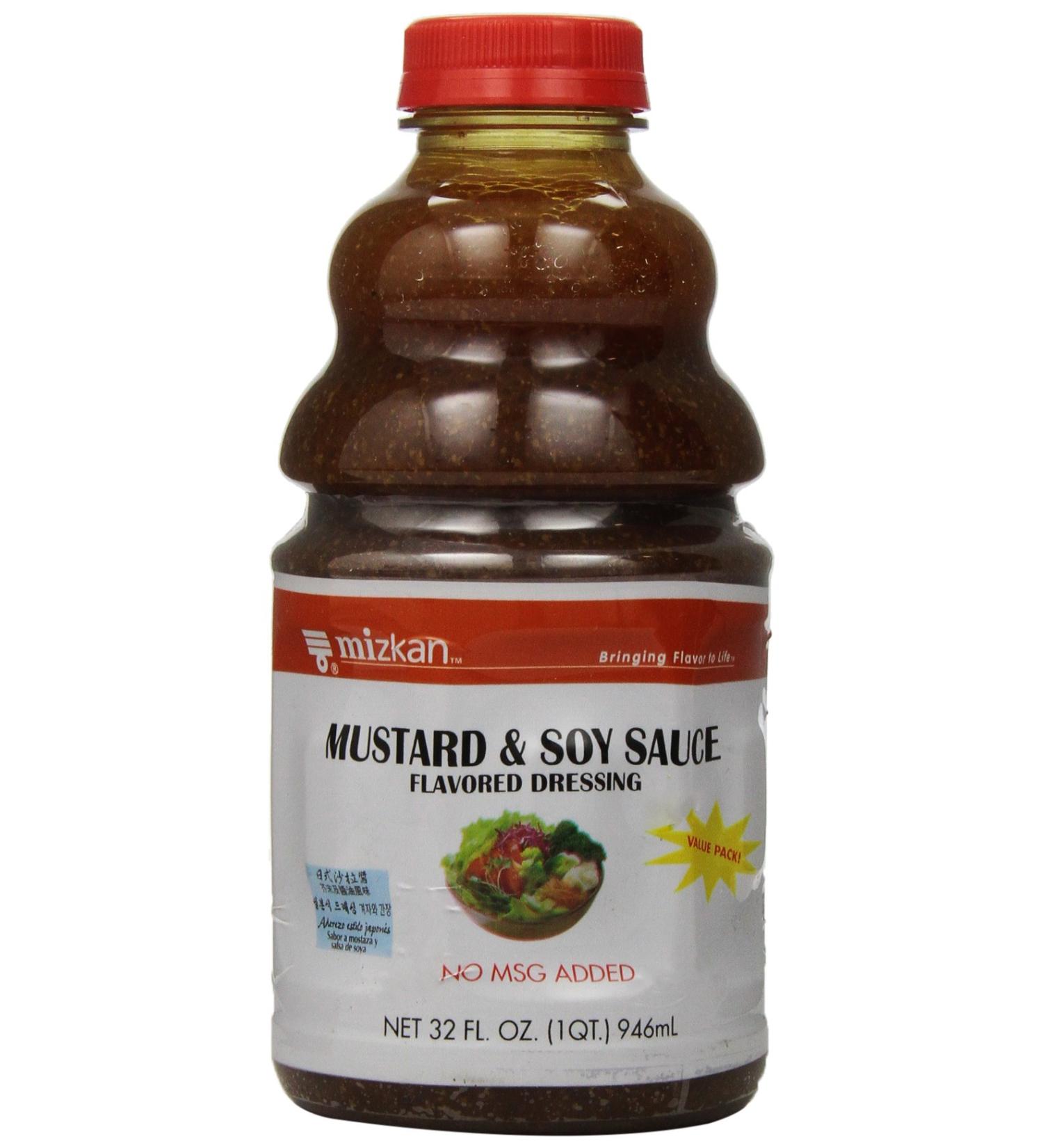 Mizkan Mustard Dressing 32oz: Delicious Dressing for Salads and More - Buy Online on SooperMarket.com