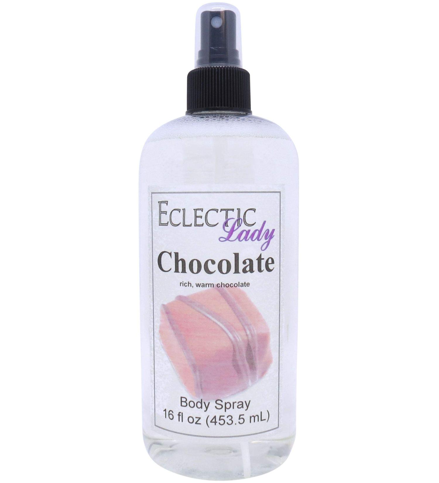 Chocolate Body Spray 16 ounces Body Mist for Women with Clean Light & Gentle Fragrance Long Lasting Perfume with Comforting Scent for Men & Women Cologne with Soft Subtle Aroma For Daily Use Regular Strength 16 Fl Oz (Pack of 1) - Buy Online on SooperMarket.com