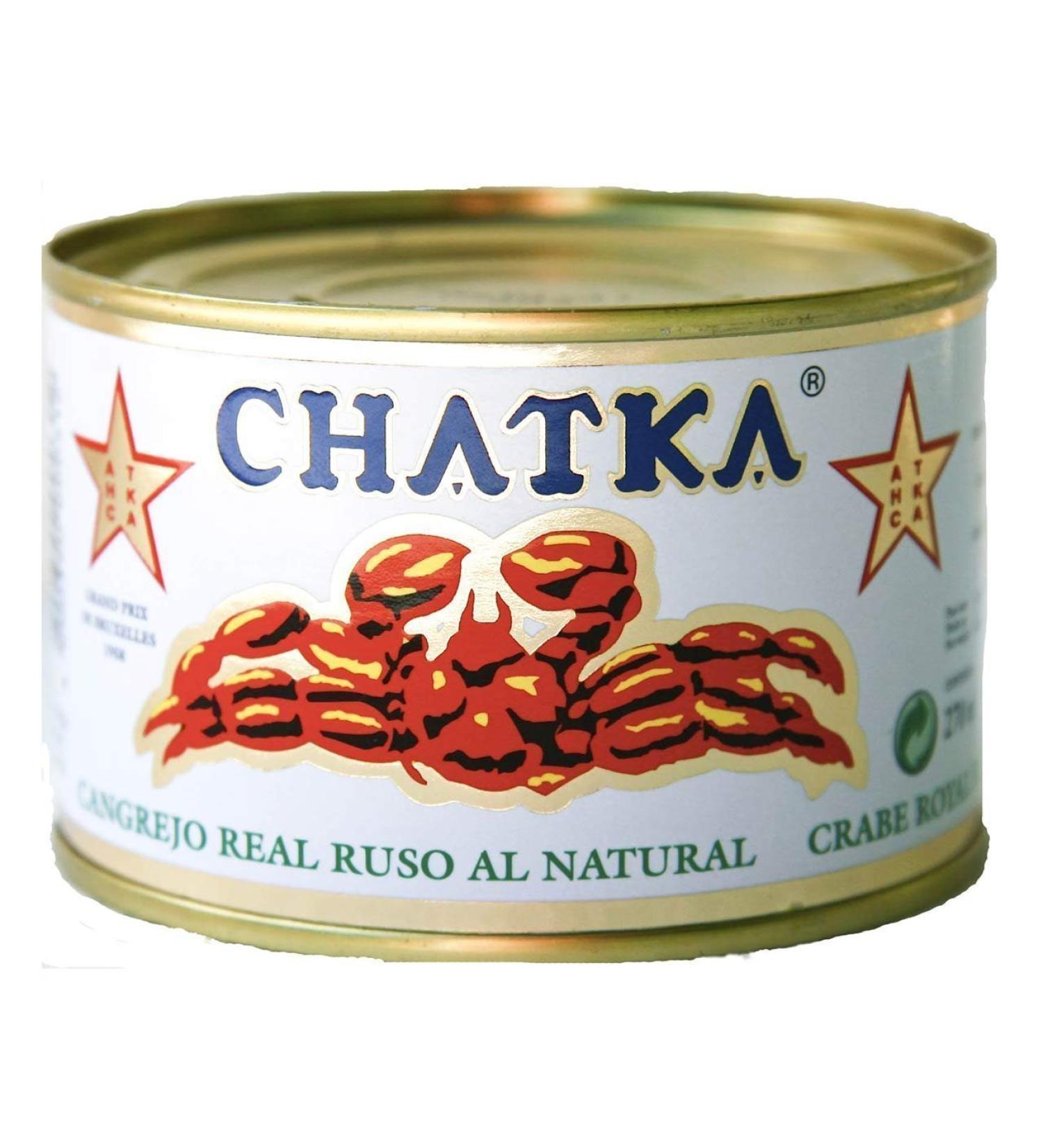 Chatka King Crab 15% legs (tin) (185g)