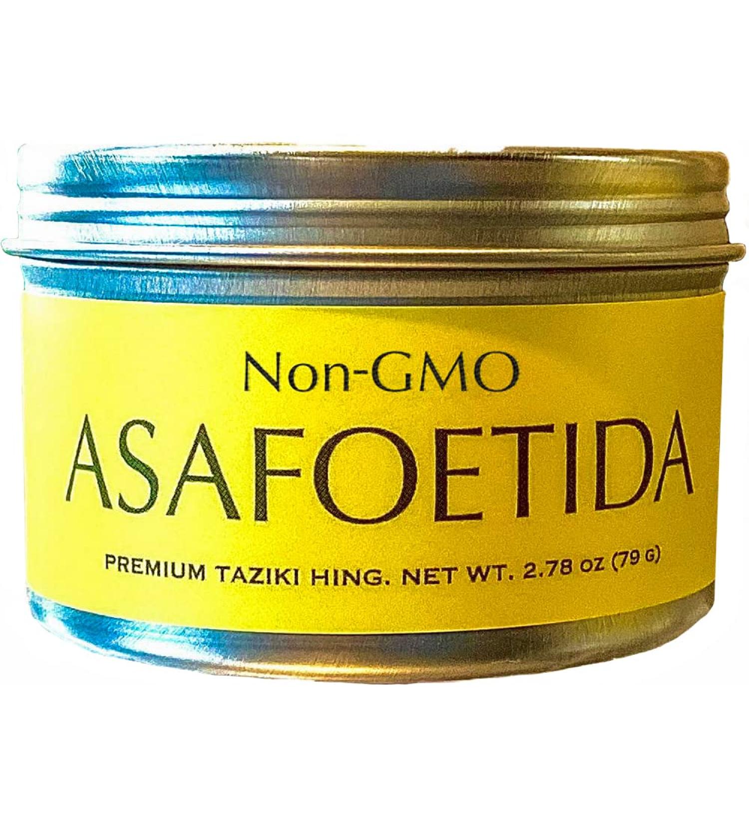 Inner Flame Premium Organic Asafetida Powder - Strong Taziki Hing | 100% Natural, Gluten-Free & Non-GMO | Indian Spices & Garlic/Onion Substitute - Buy Online on SooperMarket.com