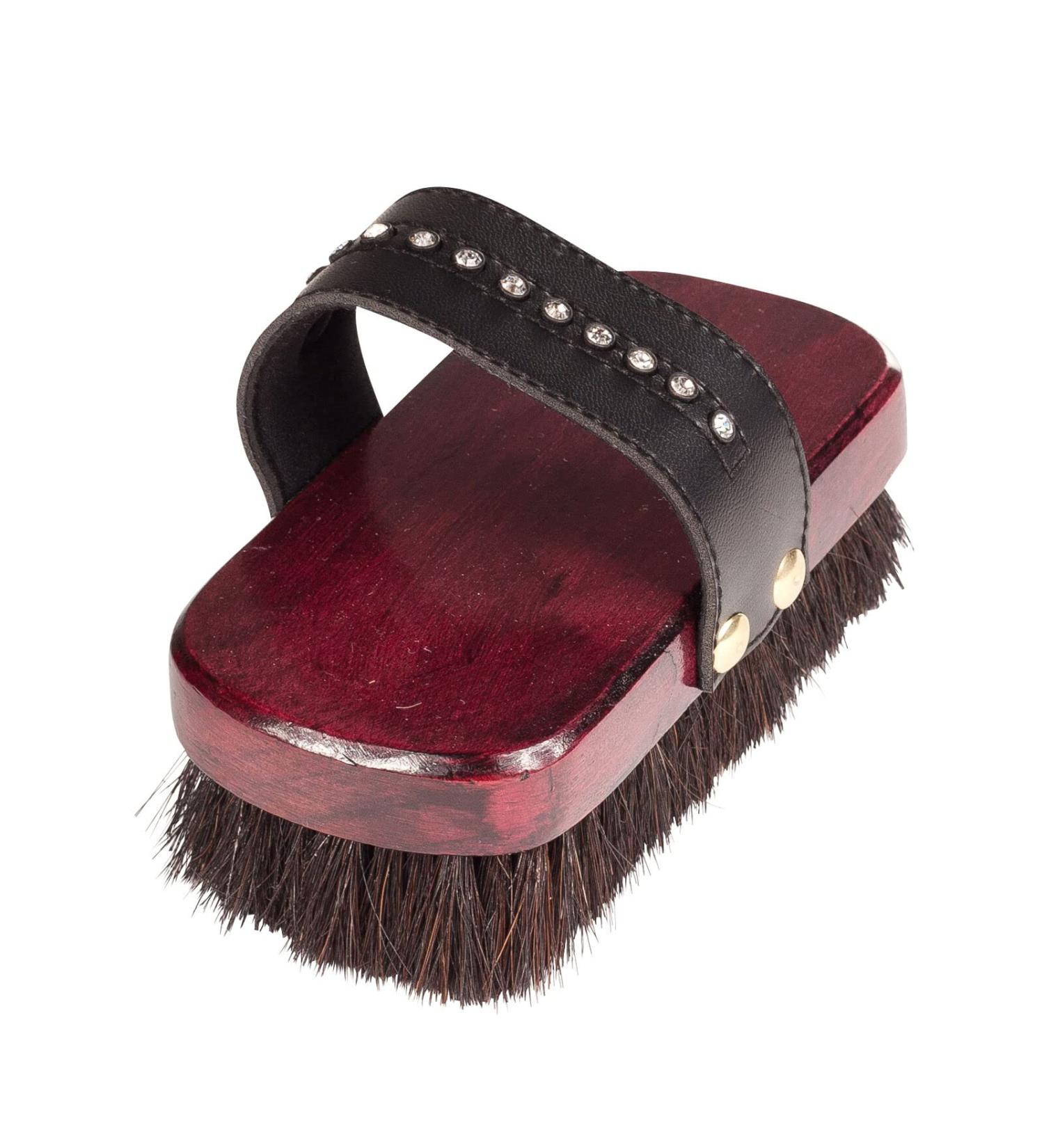 Horze Deluxe Mini Body Brush - Brown - One Size - Buy Online on SooperMarket.com