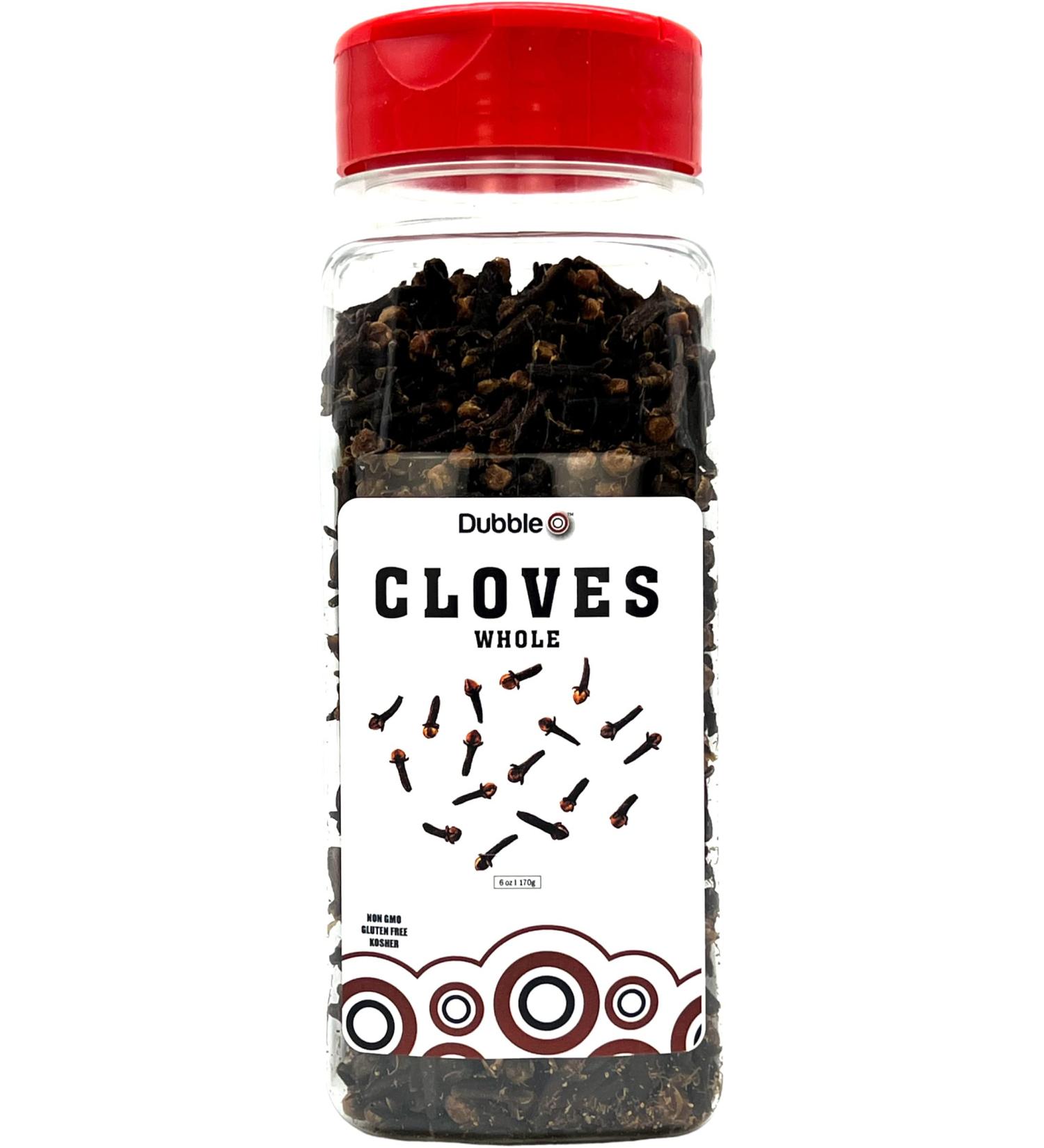 Dubble O Brand Whole Cloves - 6 oz. Non GMO, Kosher, Halal, Gluten Free - Buy Online on SooperMarket.com