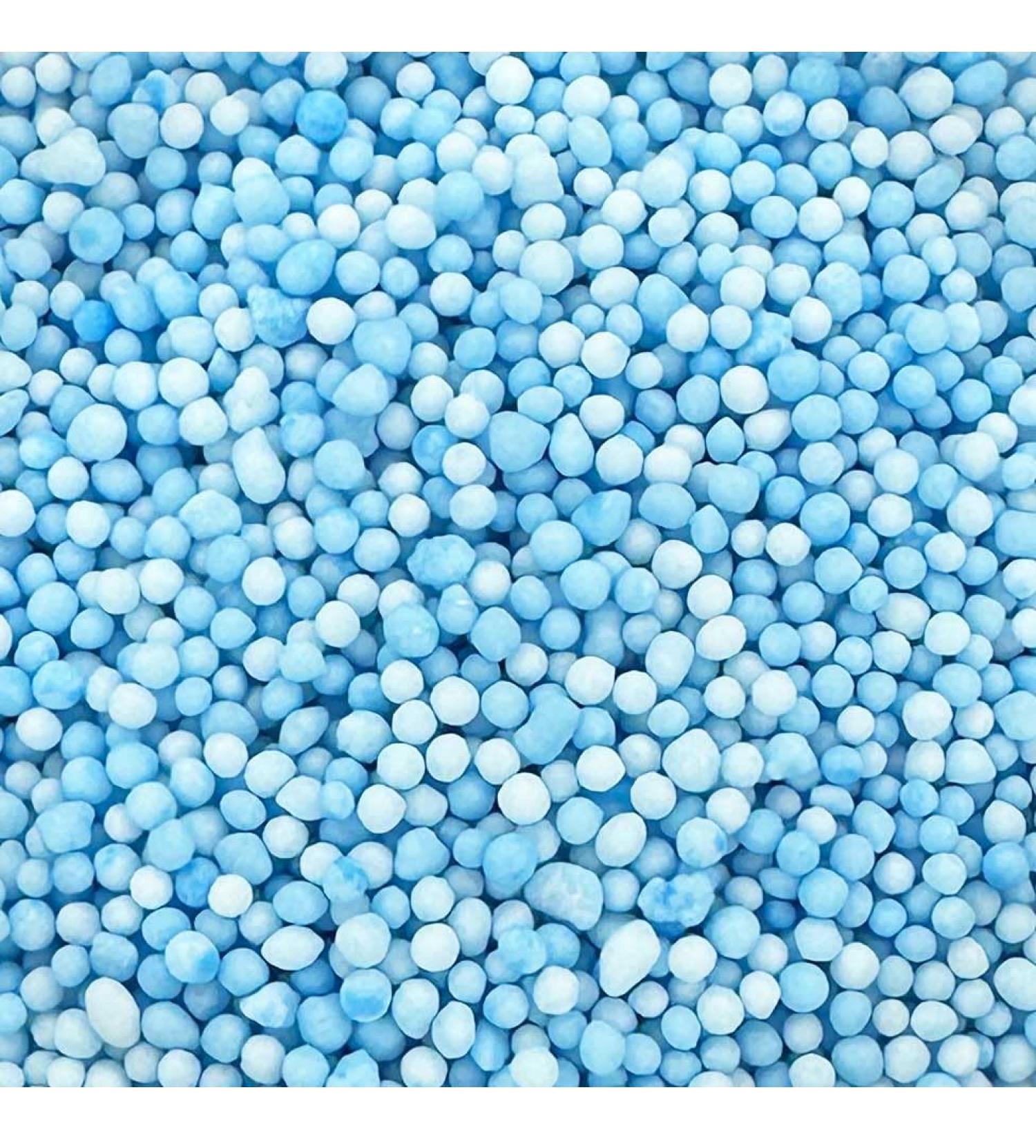 100s and 1000s Natural Vegan Blue Cake Topper Sprinkles - 30g Edible Matt Ball Cupcake Decorations - Buy Online on SooperMarket.com
