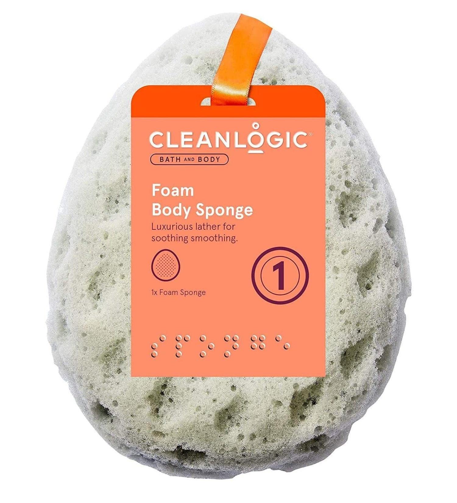 Clean Logic Foam Sea Sponge - Pack of 6 | Exfoliating and Gentle Cleansing - Buy Online on SooperMarket.com