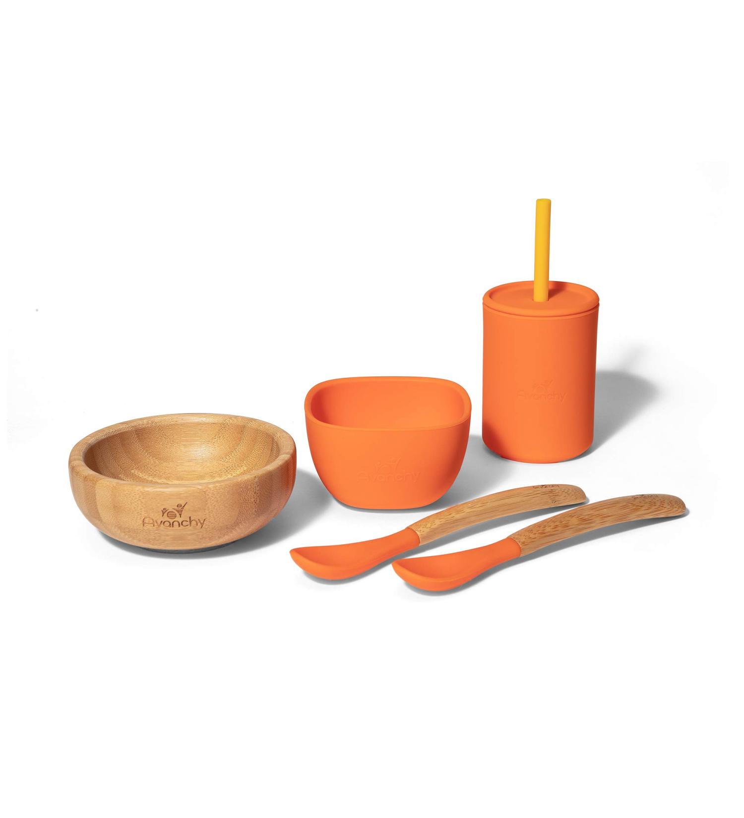 La Petite Bamboo Mini Bowl - Orange | Eco-Friendly Tableware - Buy Online on SooperMarket.com