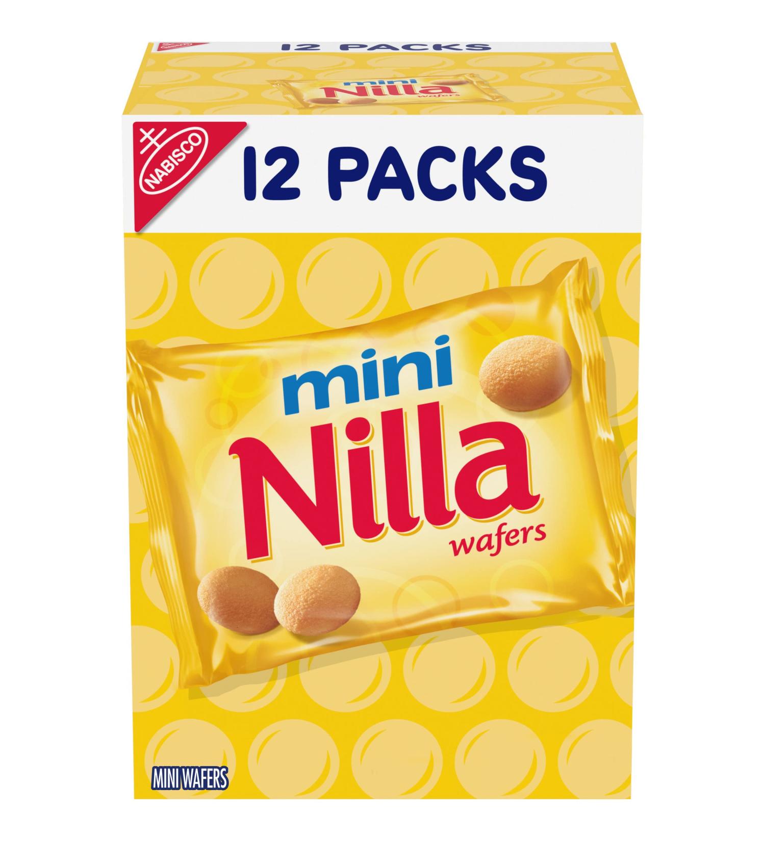 Nabisco Mini Nilla Wafer Individual Wrapped 336g-28g/12ct - Buy Online on SooperMarket.com