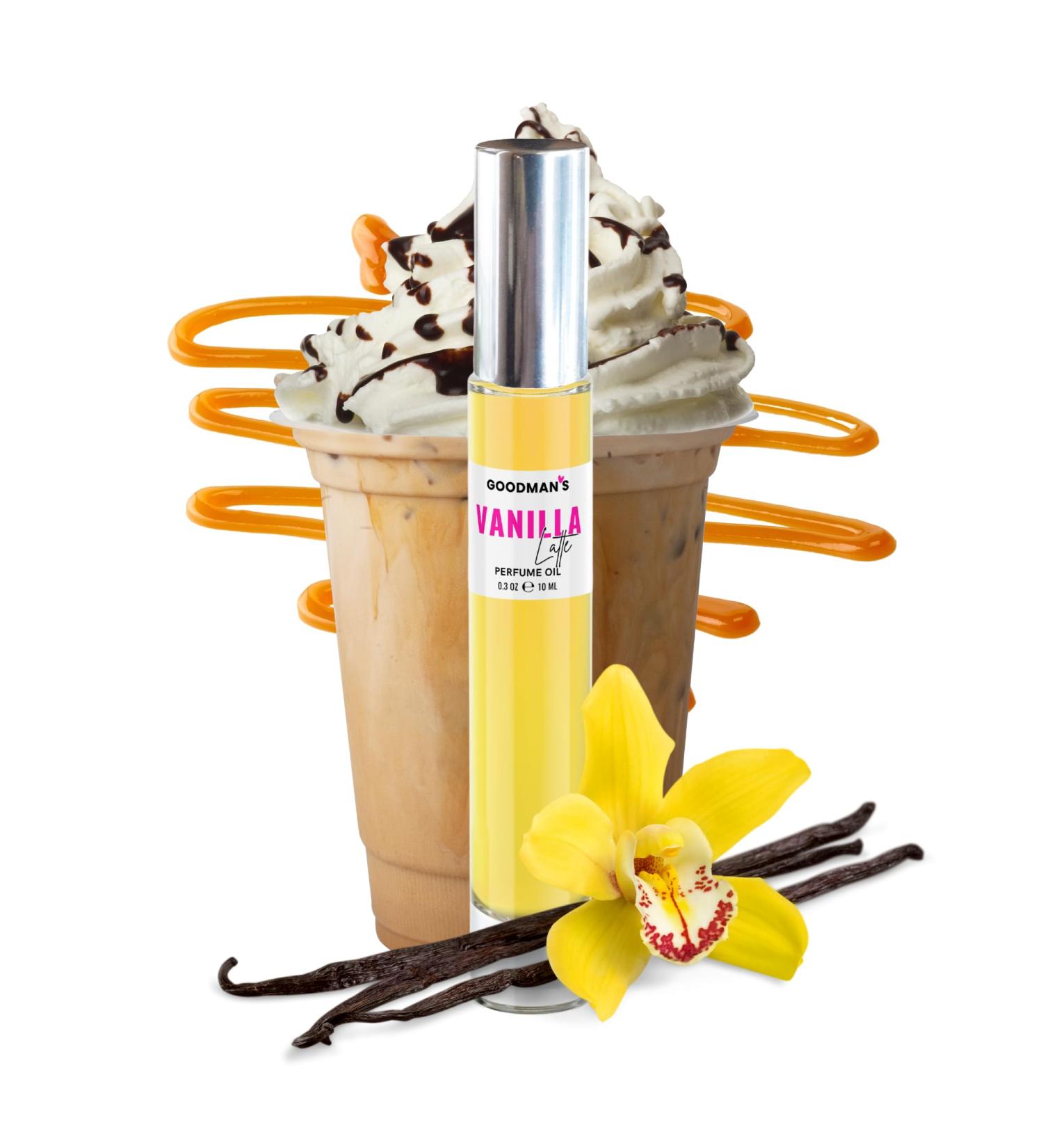 Goodman's Women Perfume Roll-On Fragrance Oil Long Lasting Luxury Rollerball Mini Perfume Alcohol Free 10ml (Vanilla Latte) - Buy Online on SooperMarket.com
