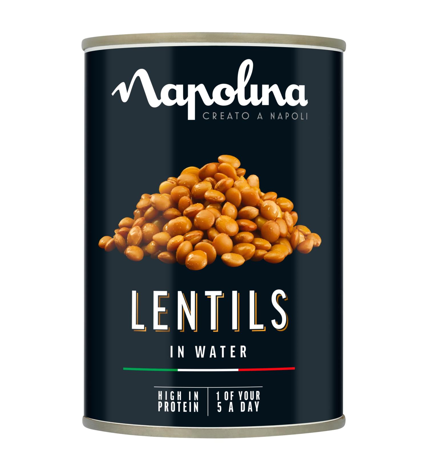 Napolina Lentils in Water 400g - Buy Online at [Your Company Name] - Buy Online on SooperMarket.com