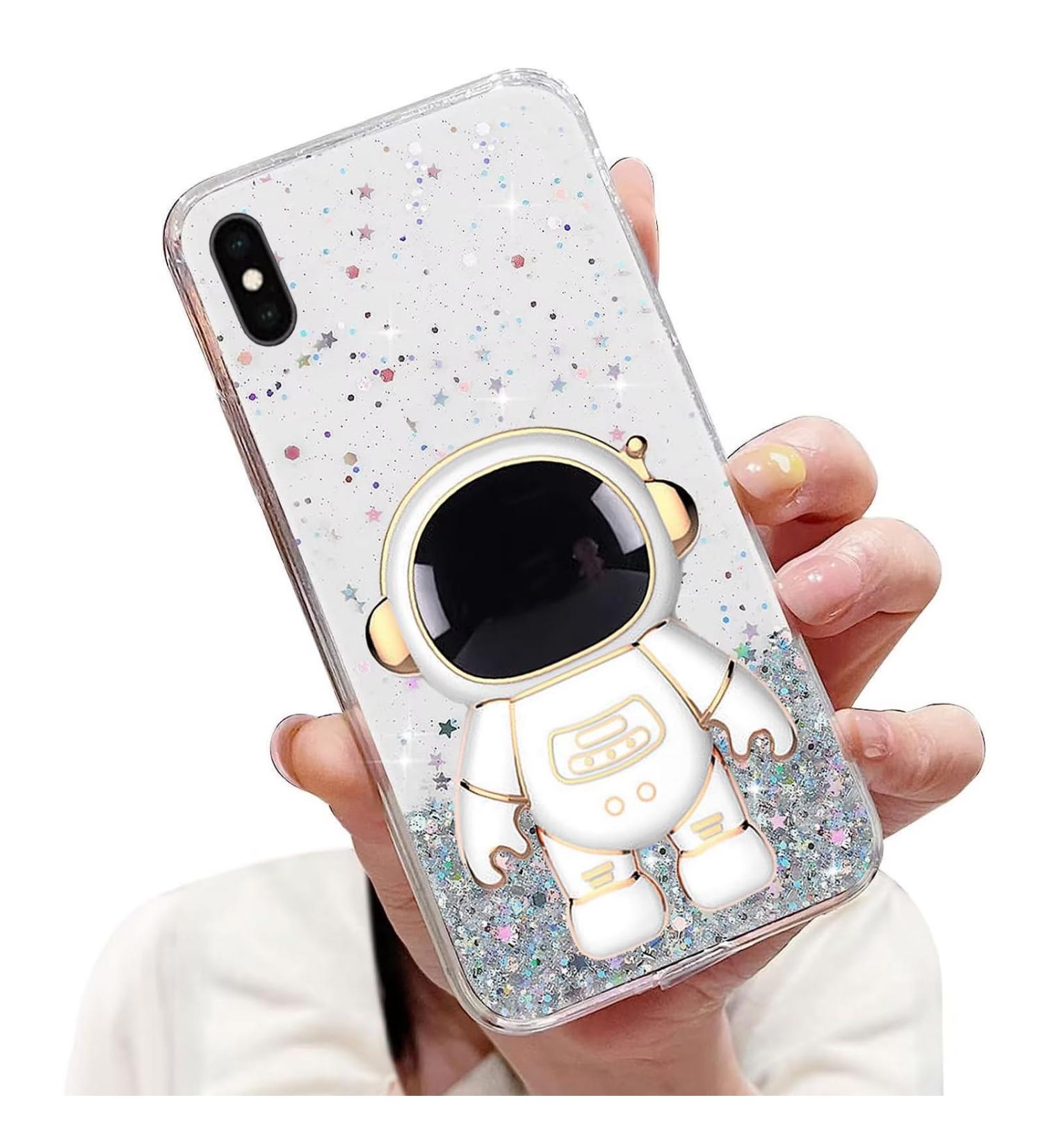 Tivenfezk Nadoli for iPhone XR - Astronaut Hidden Standing Case | International Shipping Available - Buy Online on SooperMarket.com