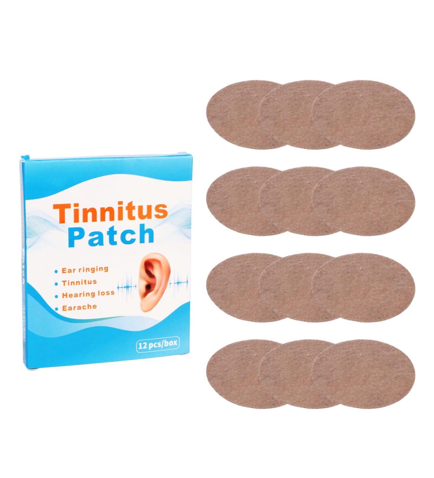 Horoper Tinnitus Relief Patches - 12 Pcs | Natural Plant Extract | Ear Pain Treatment Patch - Buy Online on SooperMarket.com