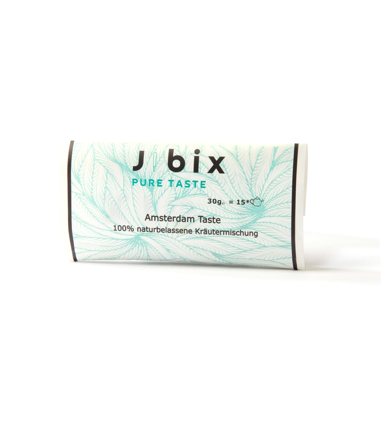 Jibix Amsterdam Taste 100% Natural Herb Mix 30g - Marshmallow Raspberry Leaves & Sage for Herbal Remedies - Buy Online on SooperMarket.com