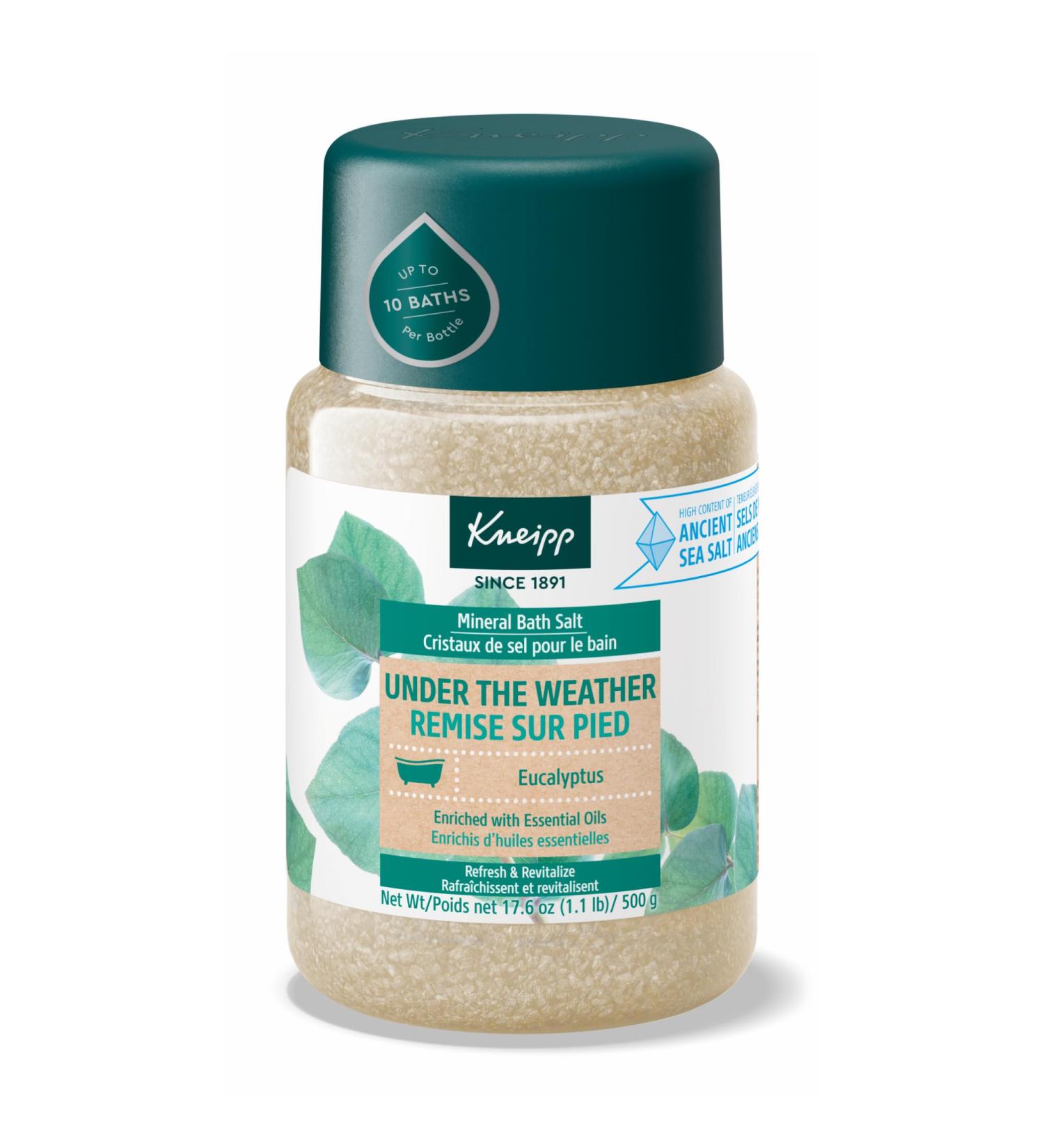 Kneipp Cold Season Eucalyptus Bath Salt - Relax Revitalize & Boost Immunity - Shop Internationally - Buy Online on SooperMarket.com