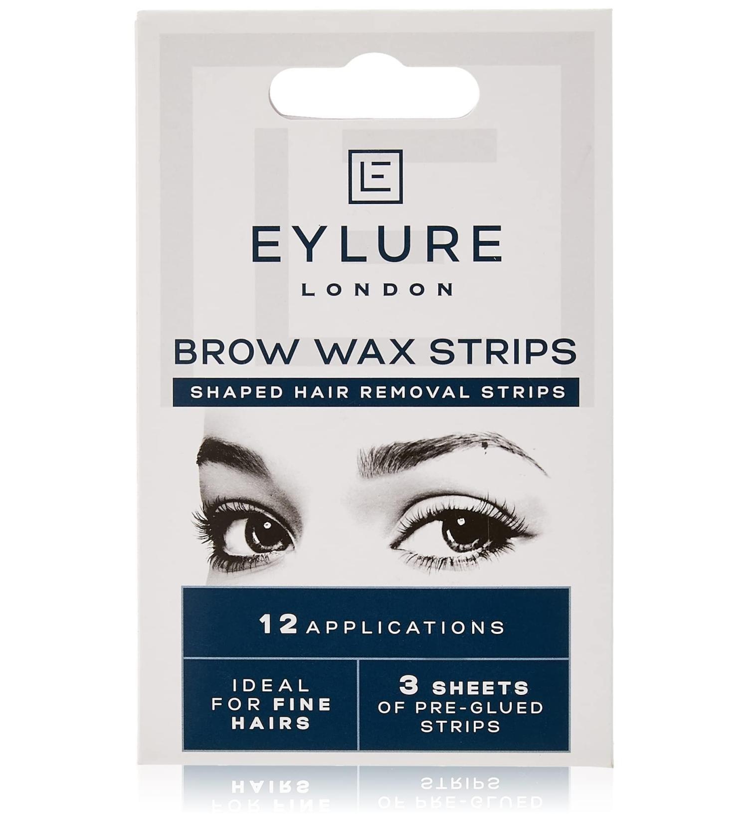 Eylure Taking Shape Eyebrow Shapers Brow Wax Strips Cold Wax Pre-Cutout