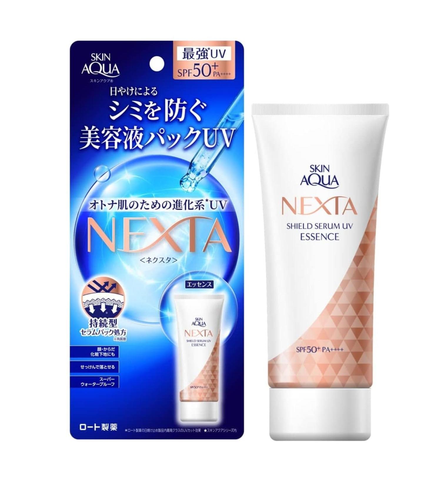Skin Aqua Nexta Shield Serum UV Essence SPF50+/PA++++ 70g - Buy Online on SooperMarket.com