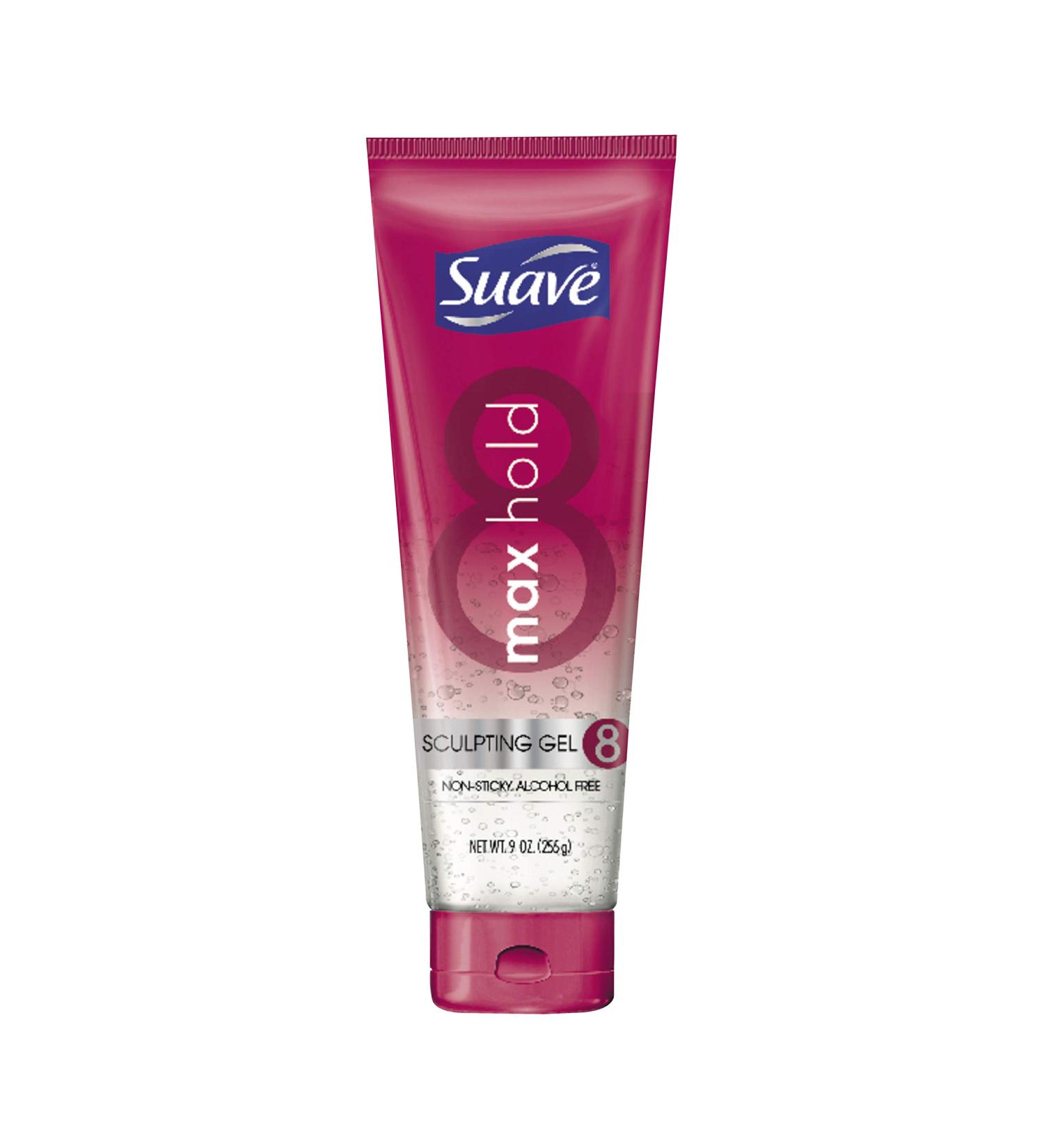 Suave Max Hold Sculpting Gel - 9 oz | Strong Hold Styling Gel - Buy Online on SooperMarket.com