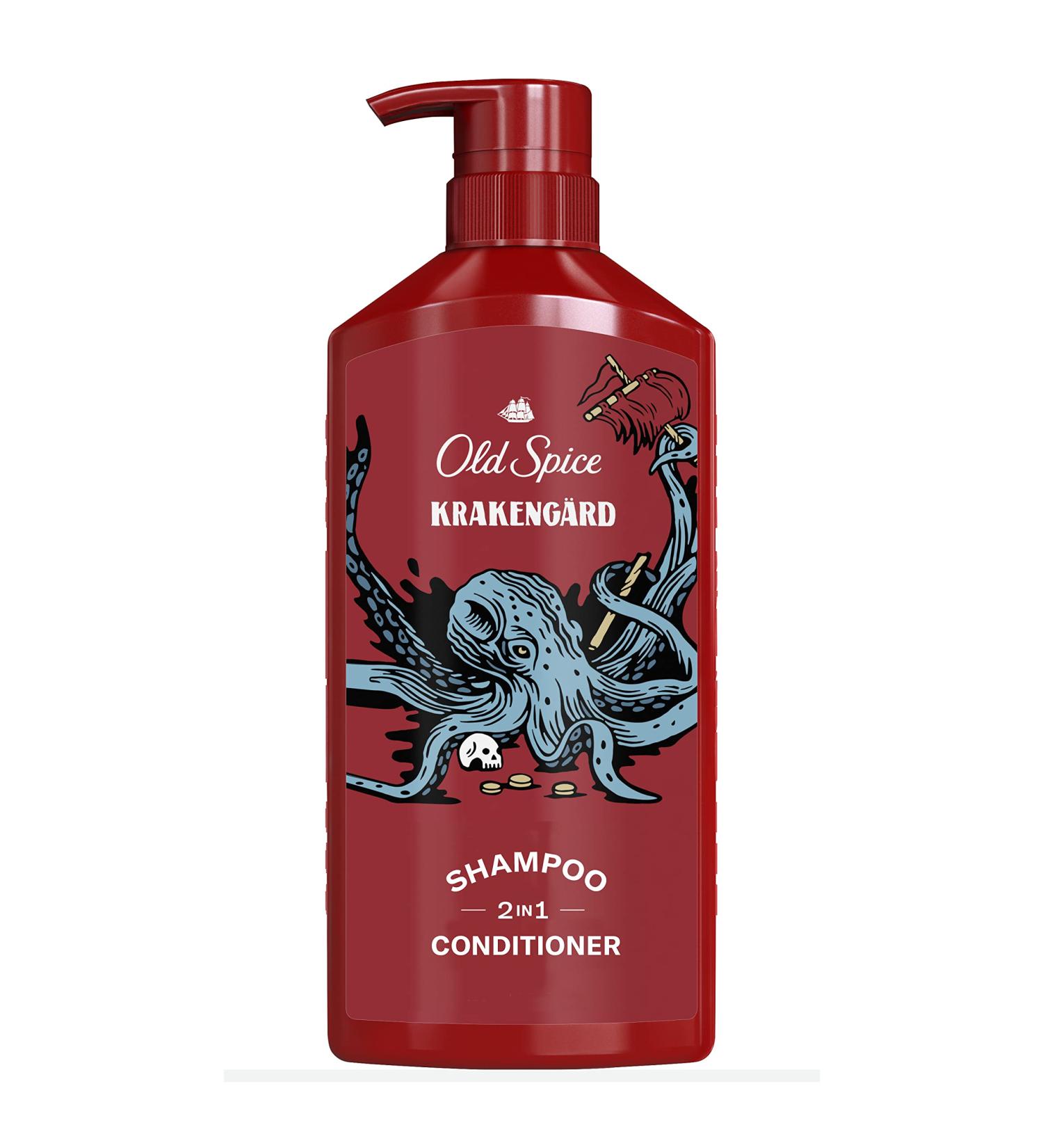 Old Spice Krakengard 2-in-1 Shampoo and Conditioner for Men 21.9 fl oz - Buy Online on SooperMarket.com