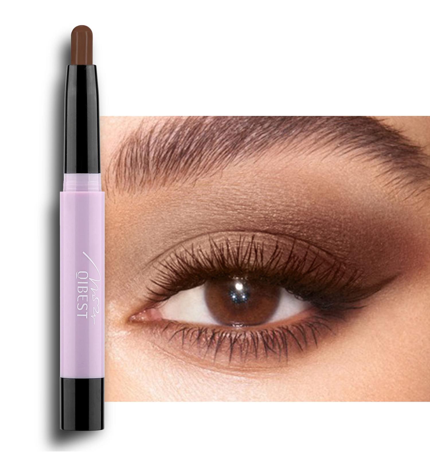 DELISOUL Cream Eyeshadow Stick - Cocoa Matte 05 | Waterproof Eye Brightener & Glitter Eyeliner Pen - Long Lasting Neutral Eye Makeup - Buy Online on SooperMarket.com